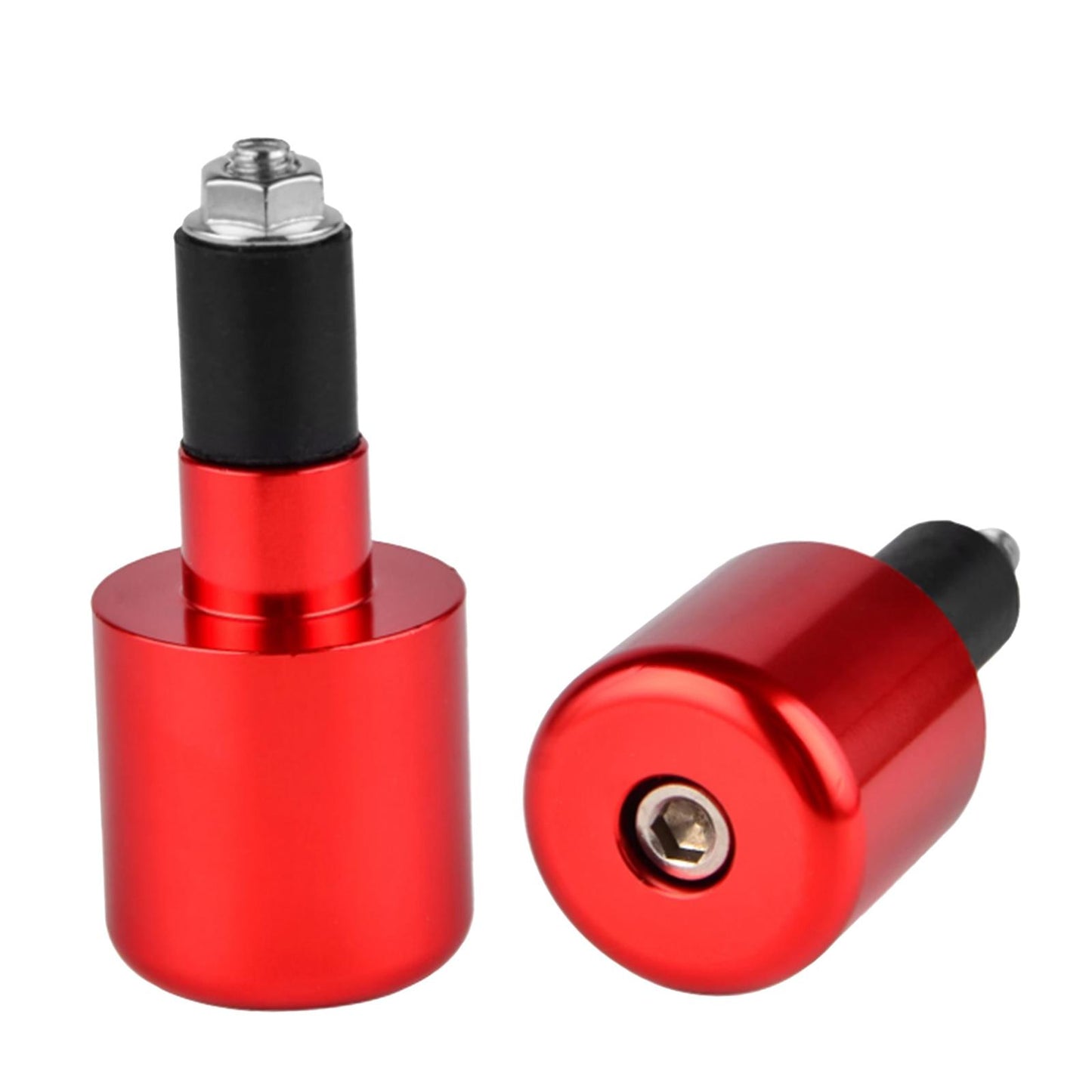 7 or 8 22mm Motorcycle Handlebar Ends for Suzuki GSXR600 750 1000  Red"