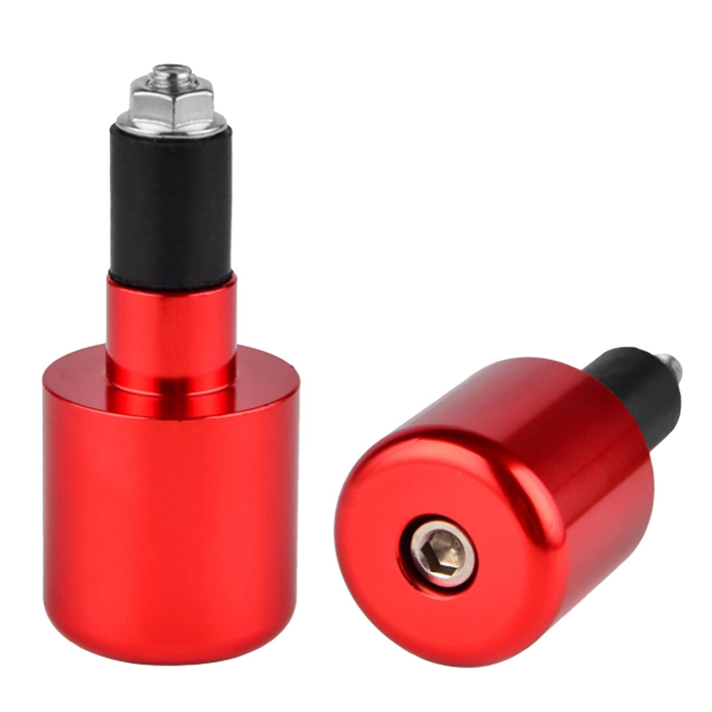 7 or 8 22mm Motorcycle Handlebar Ends for Suzuki GSXR600 750 1000  Red"