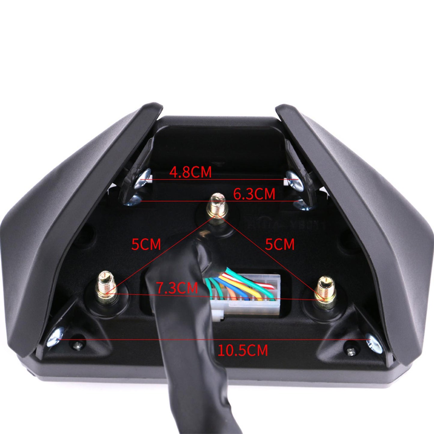 Universal Motorcycle Speedometer LCD Digital Odometer Guage 199km/h 1200 rpm