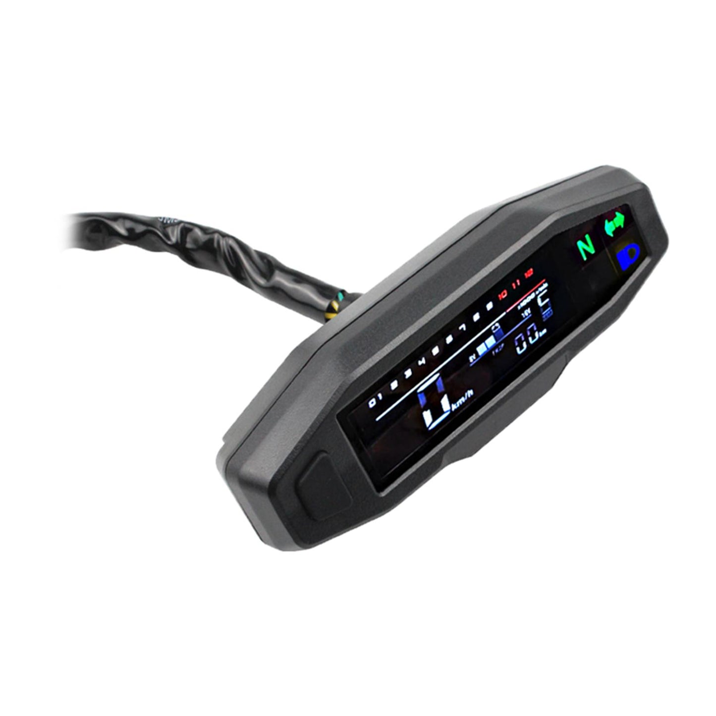 Universal Digital Speedometer Odometer for Motorcycle Without sensor