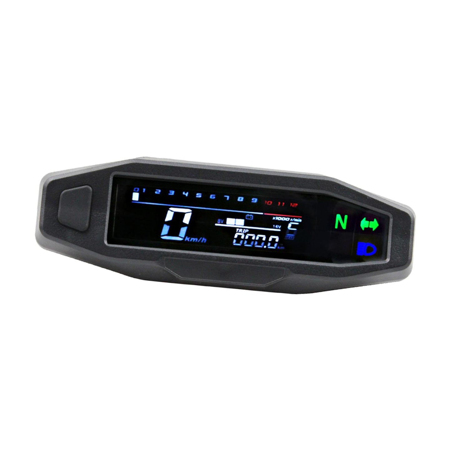 Universal Digital Speedometer Odometer for Motorcycle Without sensor