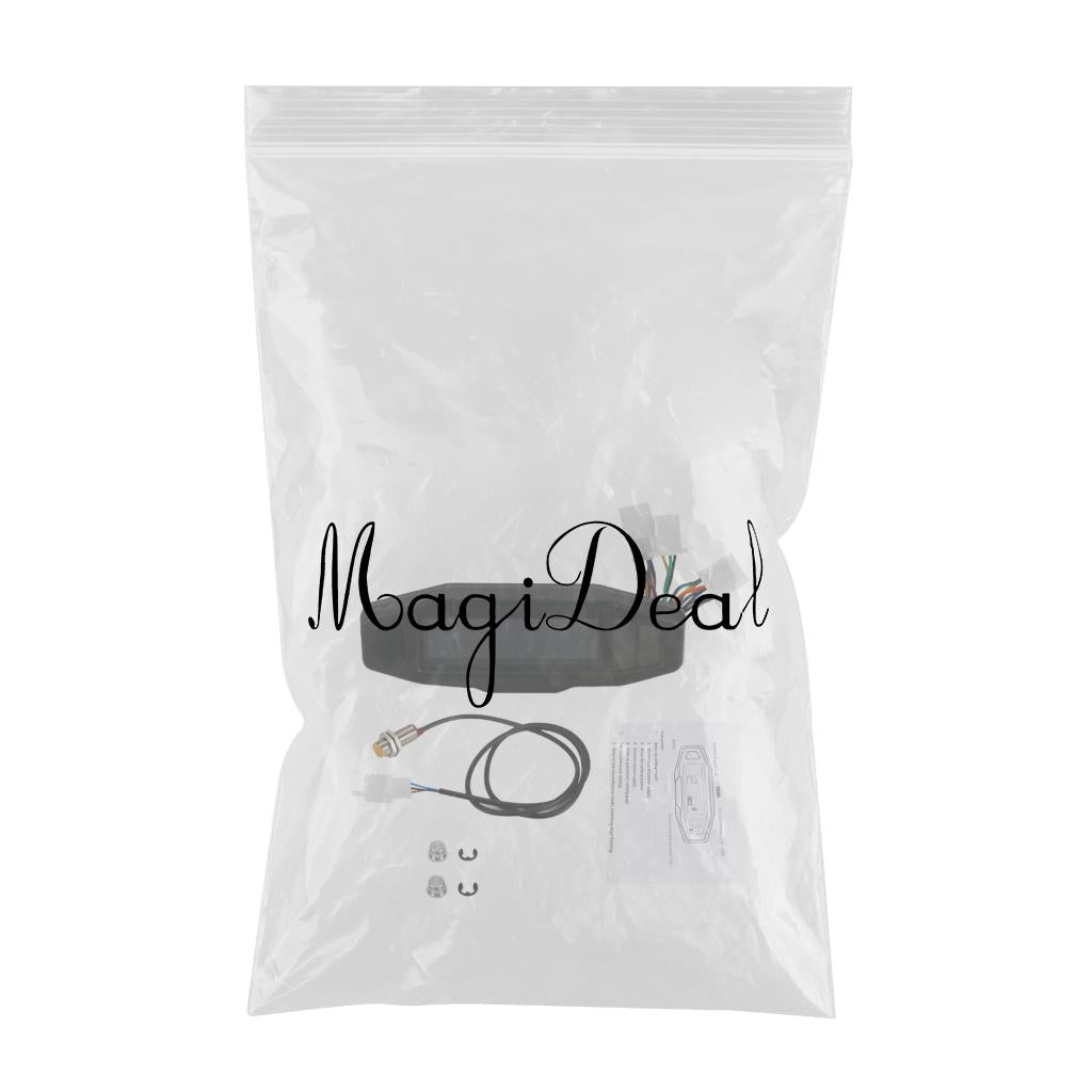 Universal Digital Speedometer Odometer for Motorcycle sensor