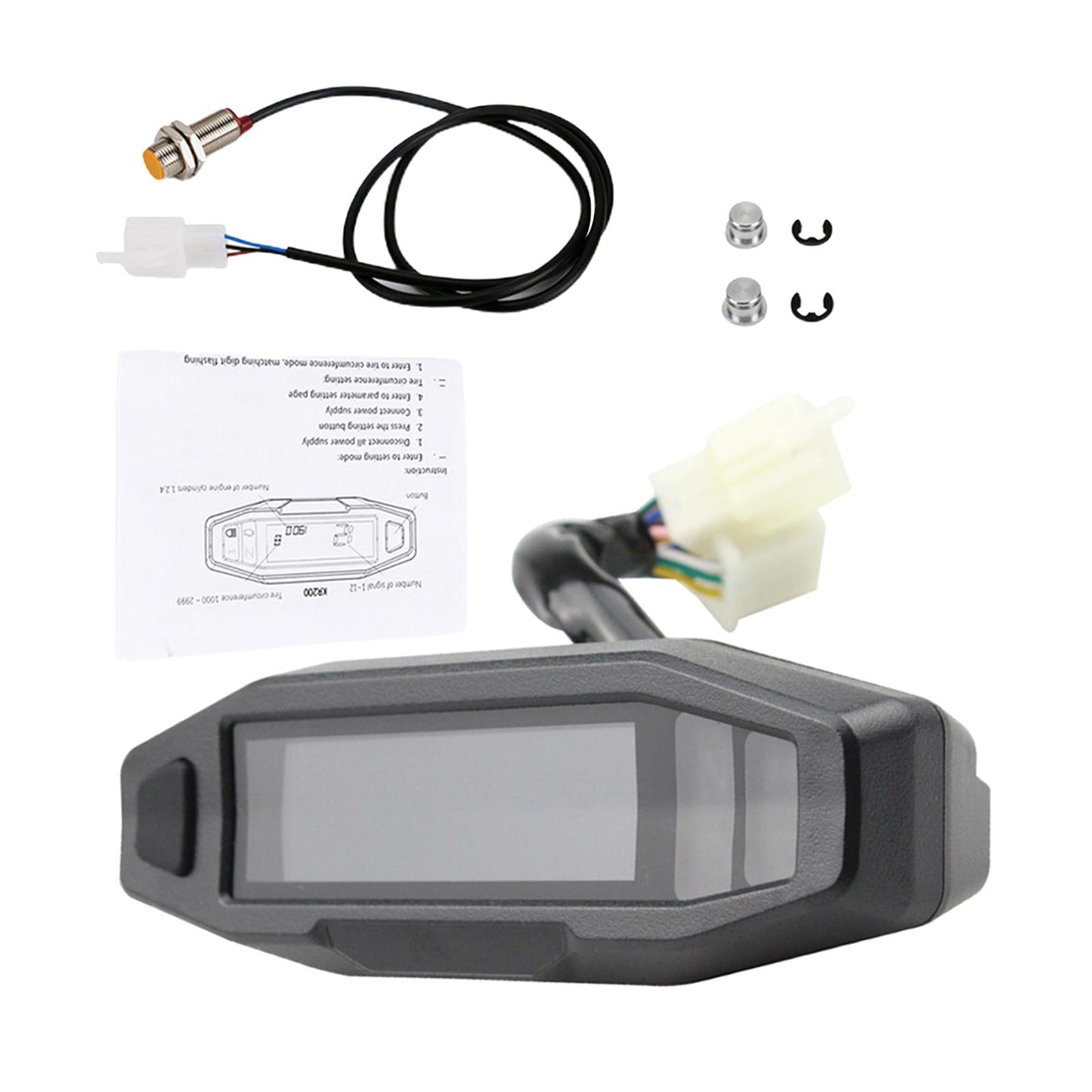 Universal Digital Speedometer Odometer for Motorcycle sensor