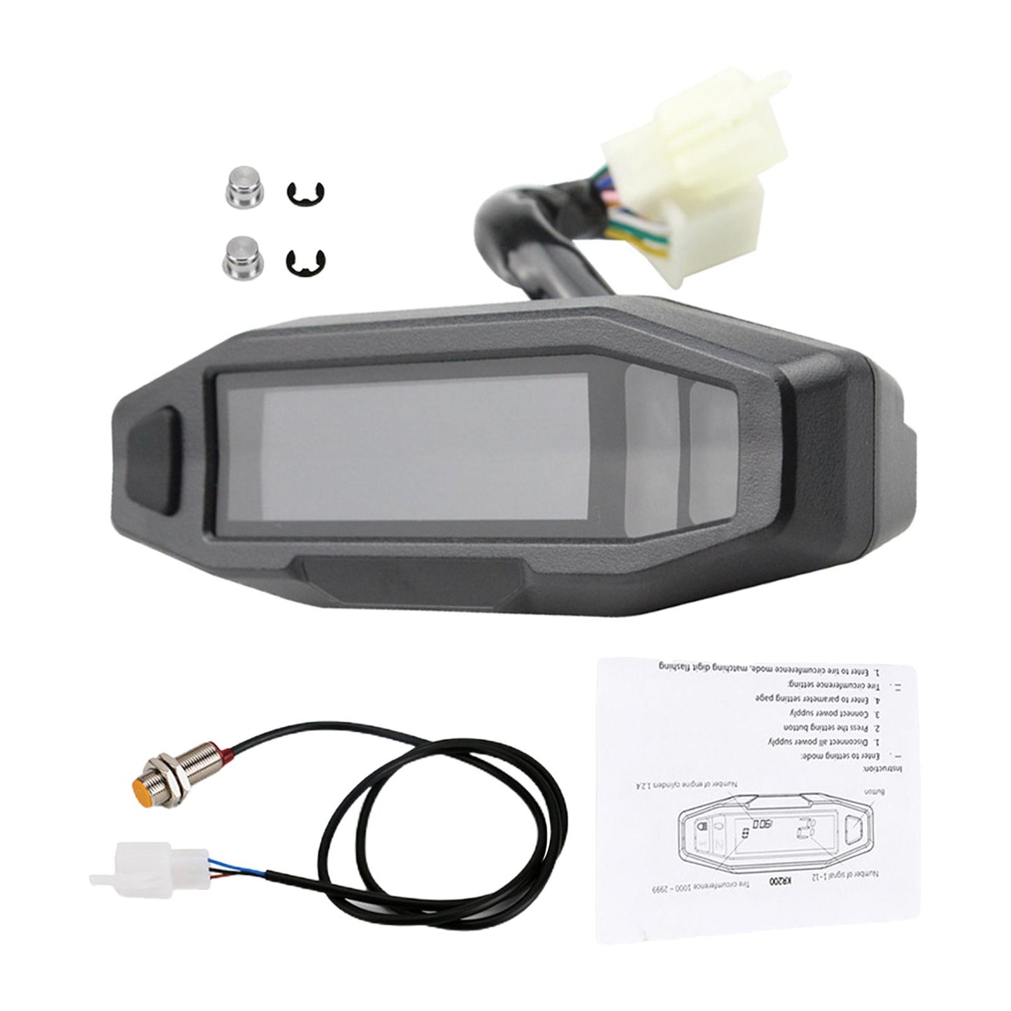 Universal Digital Speedometer Odometer for Motorcycle sensor