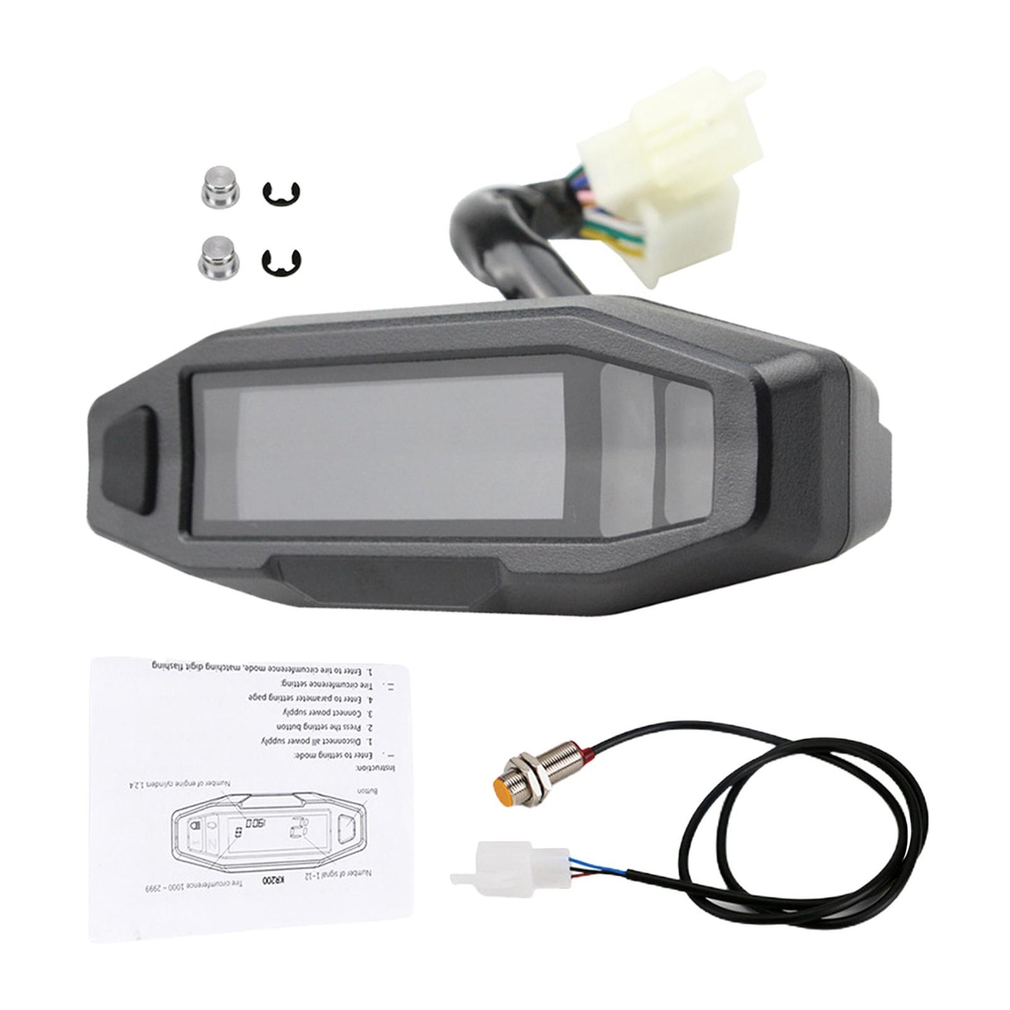 Universal Digital Speedometer Odometer for Motorcycle sensor