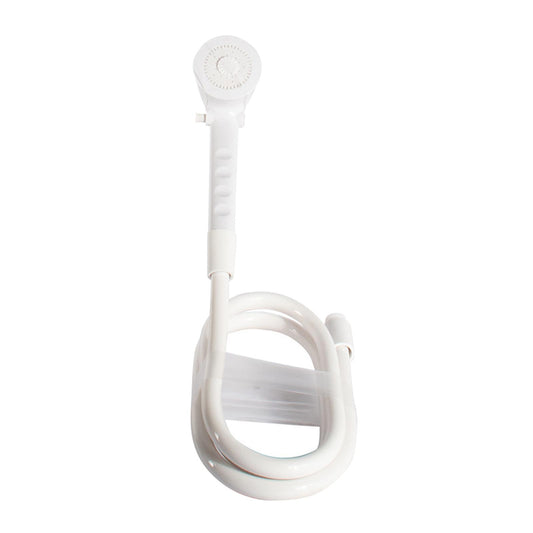 RV Motorhome Handheld Shower Set White Finish for Campers 5TH Wheelers