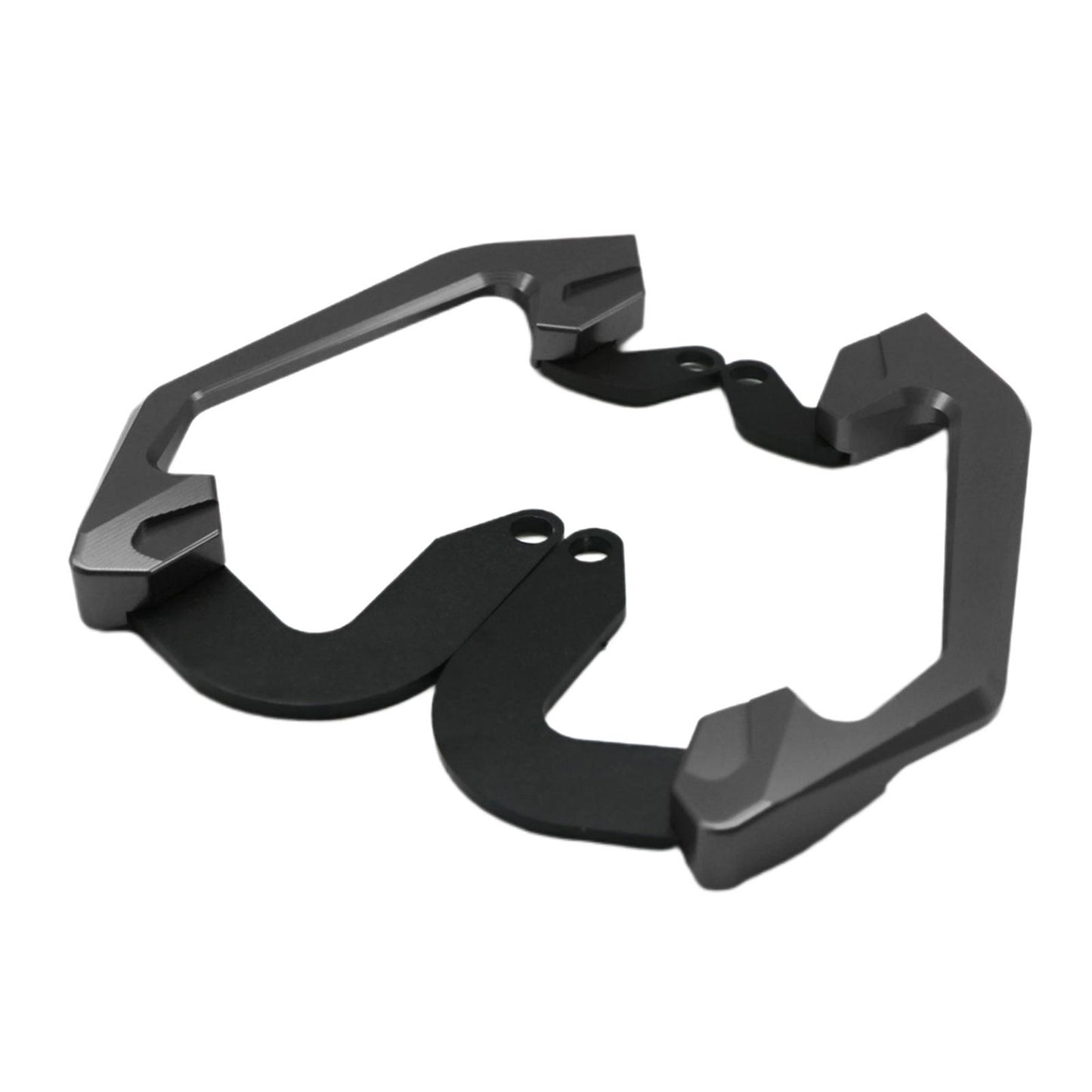 2 Packs Motorcycle Rear Seat Bars Handle Armrest Grab for HONDA Titanium