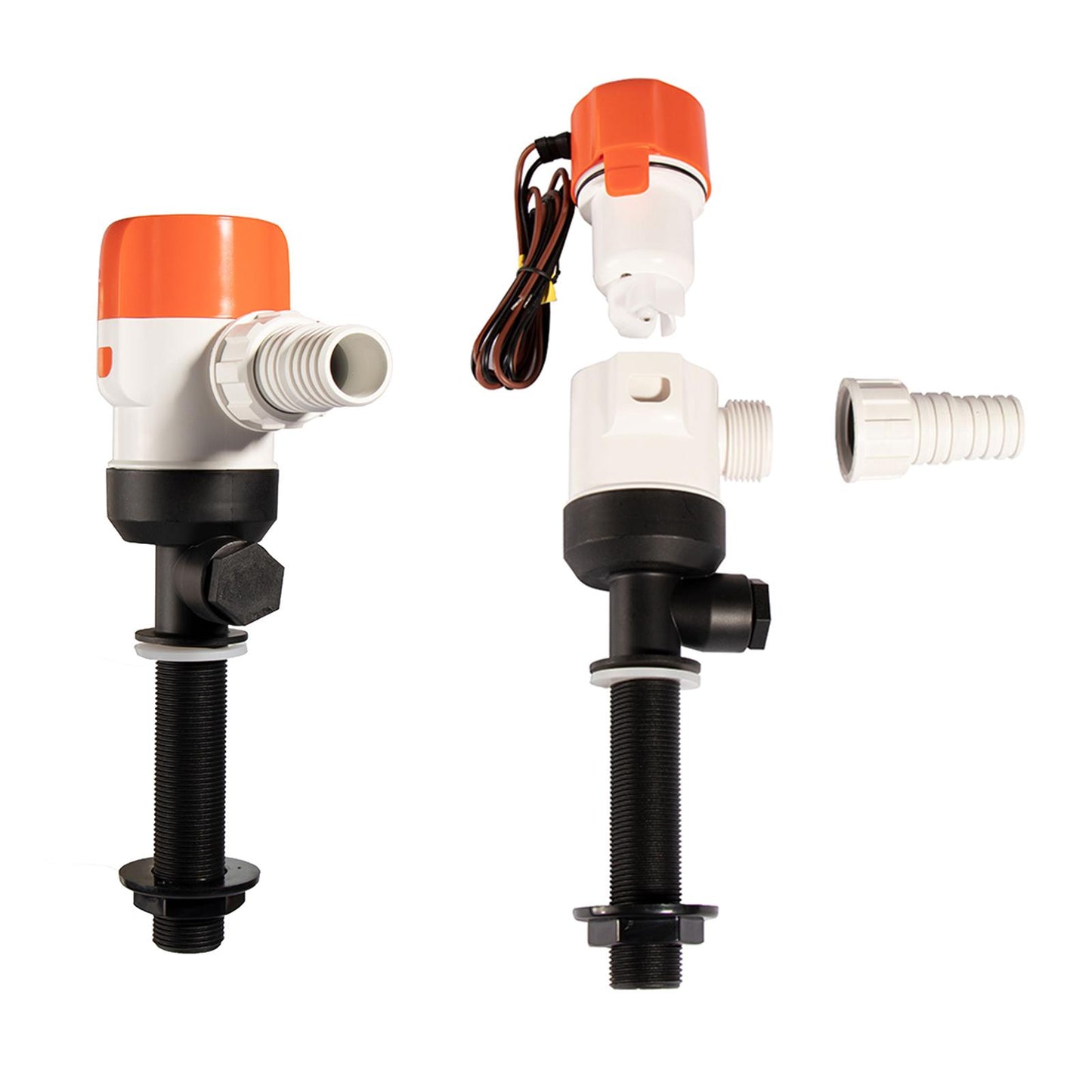 Boat Livewell Pump STC 12 Volt Rotatable base Compact