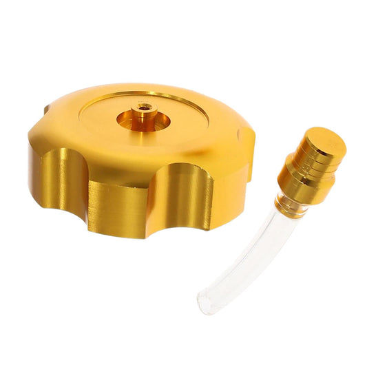 Mini CNC Hexagonal Gas Fuel Tank Cap Fashionable for ATV Dirt Bike gold