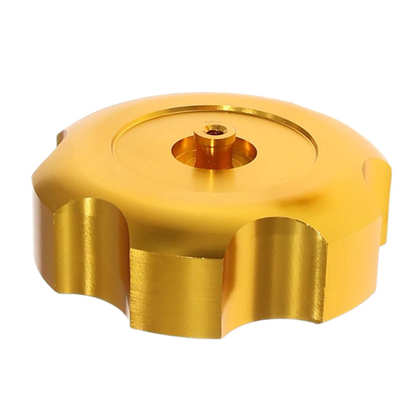 Mini CNC Hexagonal Gas Fuel Tank Cap Fashionable for ATV Dirt Bike gold