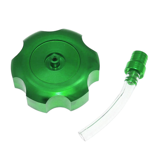 Mini CNC Hexagonal Gas Fuel Tank Cap Fashionable for ATV Dirt Bike green