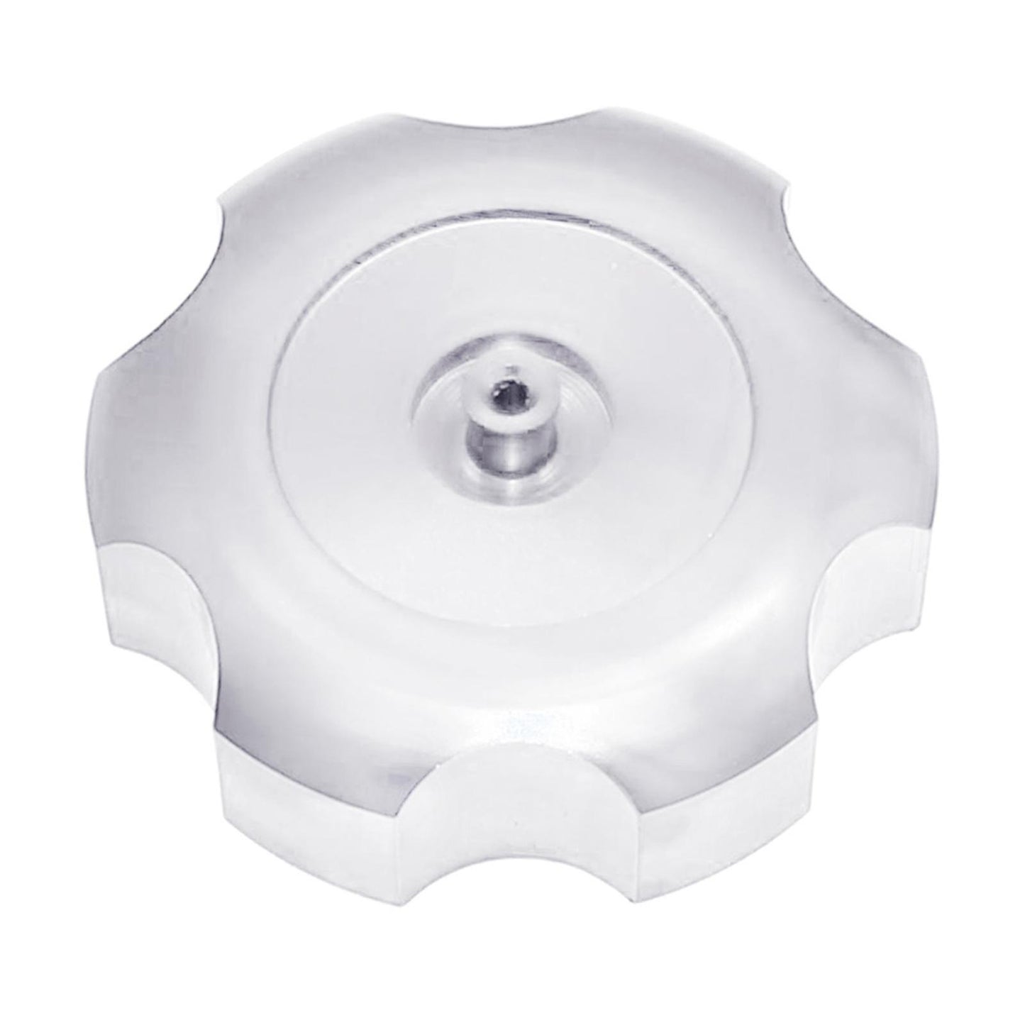 Mini CNC Hexagonal Gas Fuel Tank Cap Fashionable for ATV Dirt Bike white