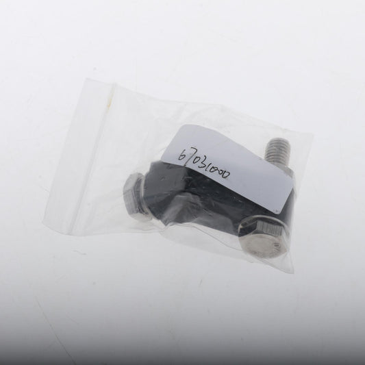 Motor Headlight Mounting Block Bracket For Headlights With A 3/4 I.D Black"