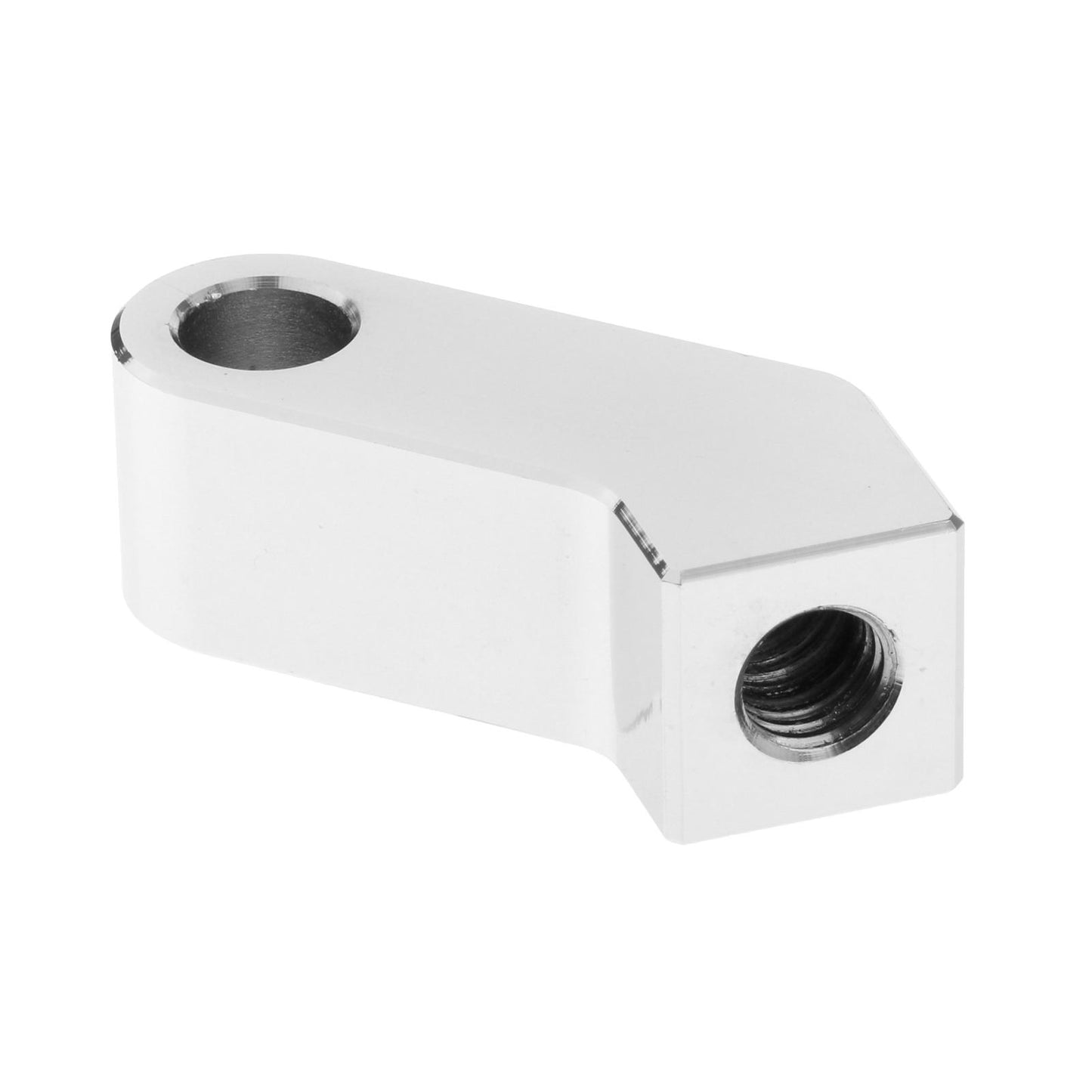 Motor Headlight Mounting Block Bracket For Headlights With A 3/4 I.D Chrome"