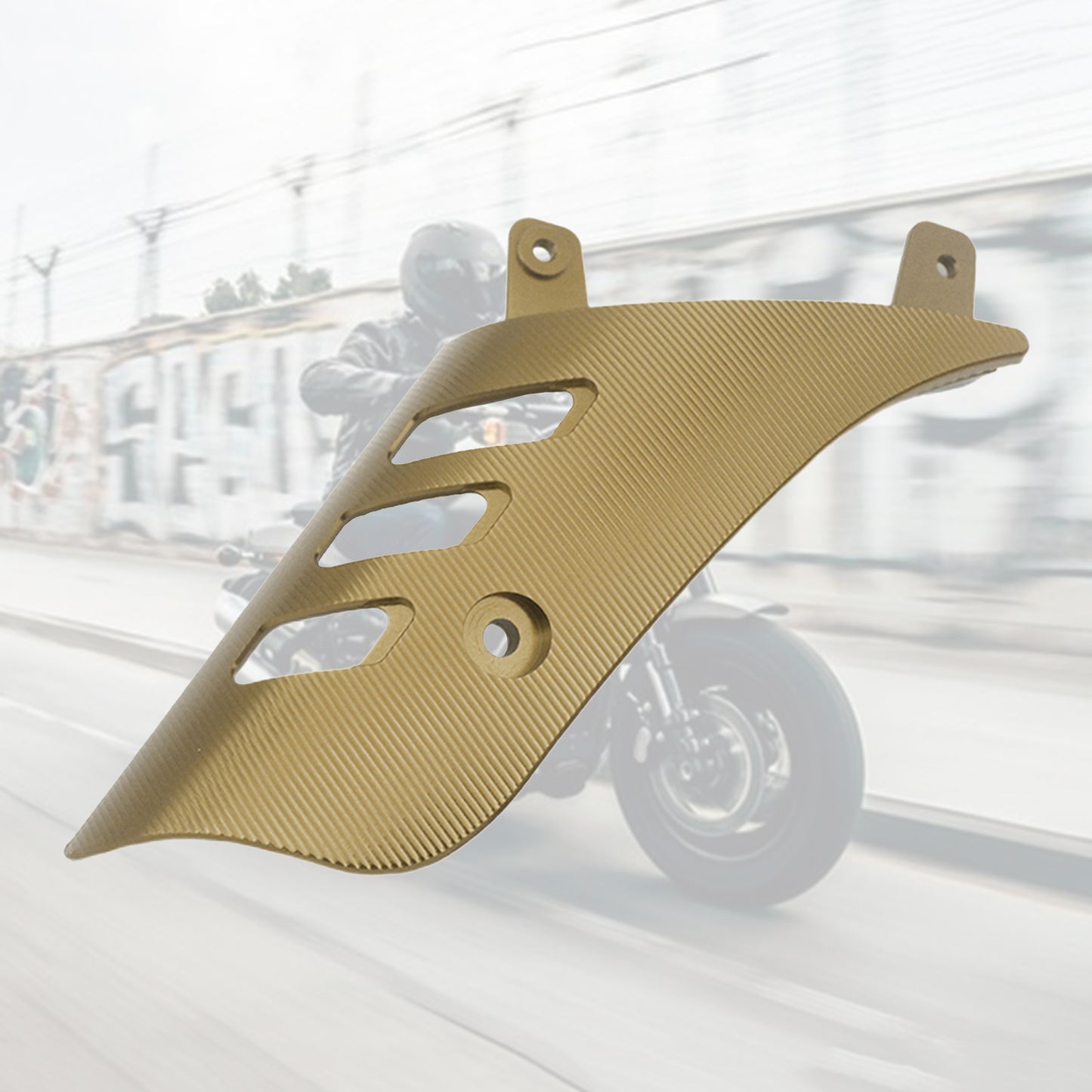 Rocker Cover Protector for Vespa GTS 125 200 300 13-20 Motorbike Acc  Golden