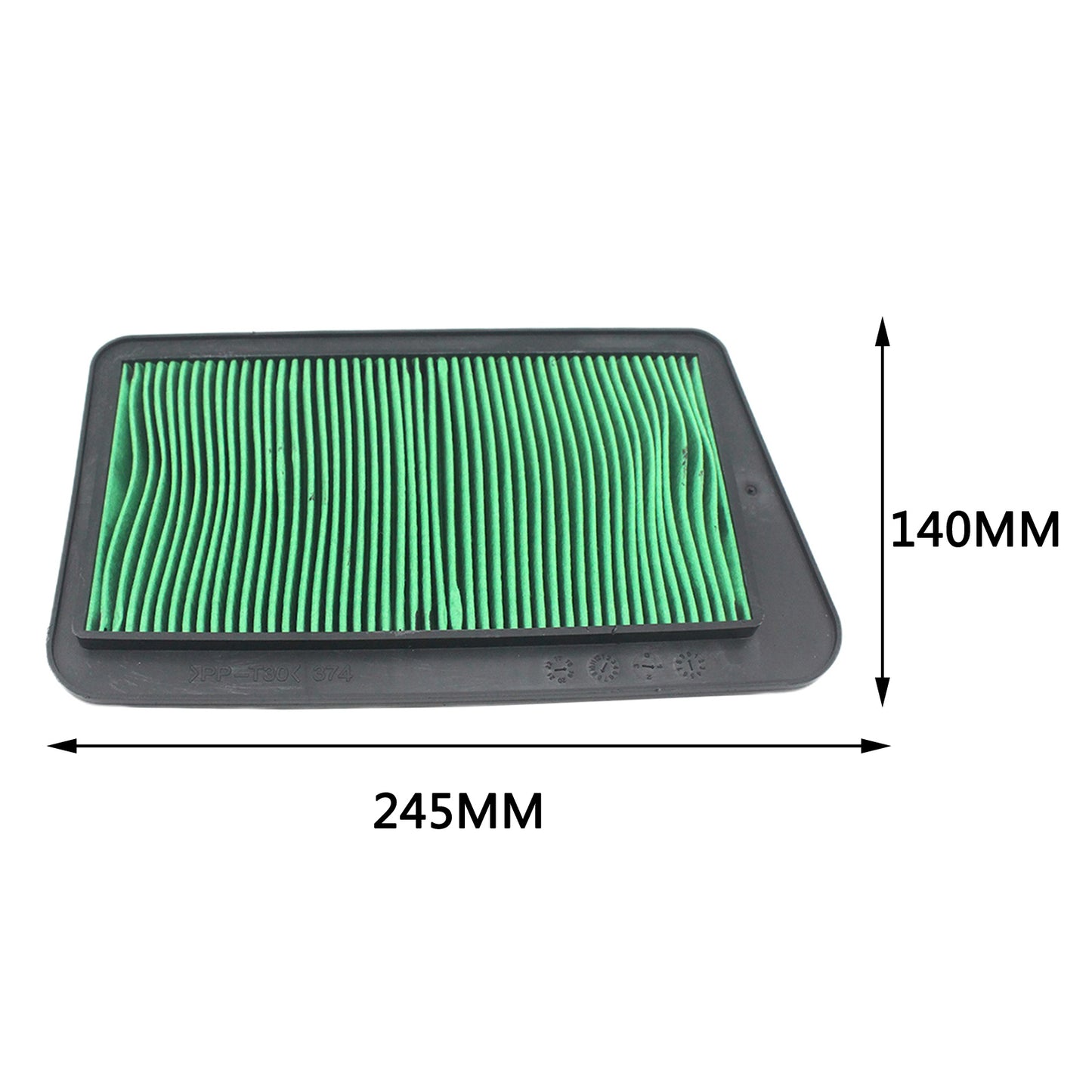 Motorcycle Air Filter For Suzuki AN400 399 2017-2019 Replacement Acc 1pc