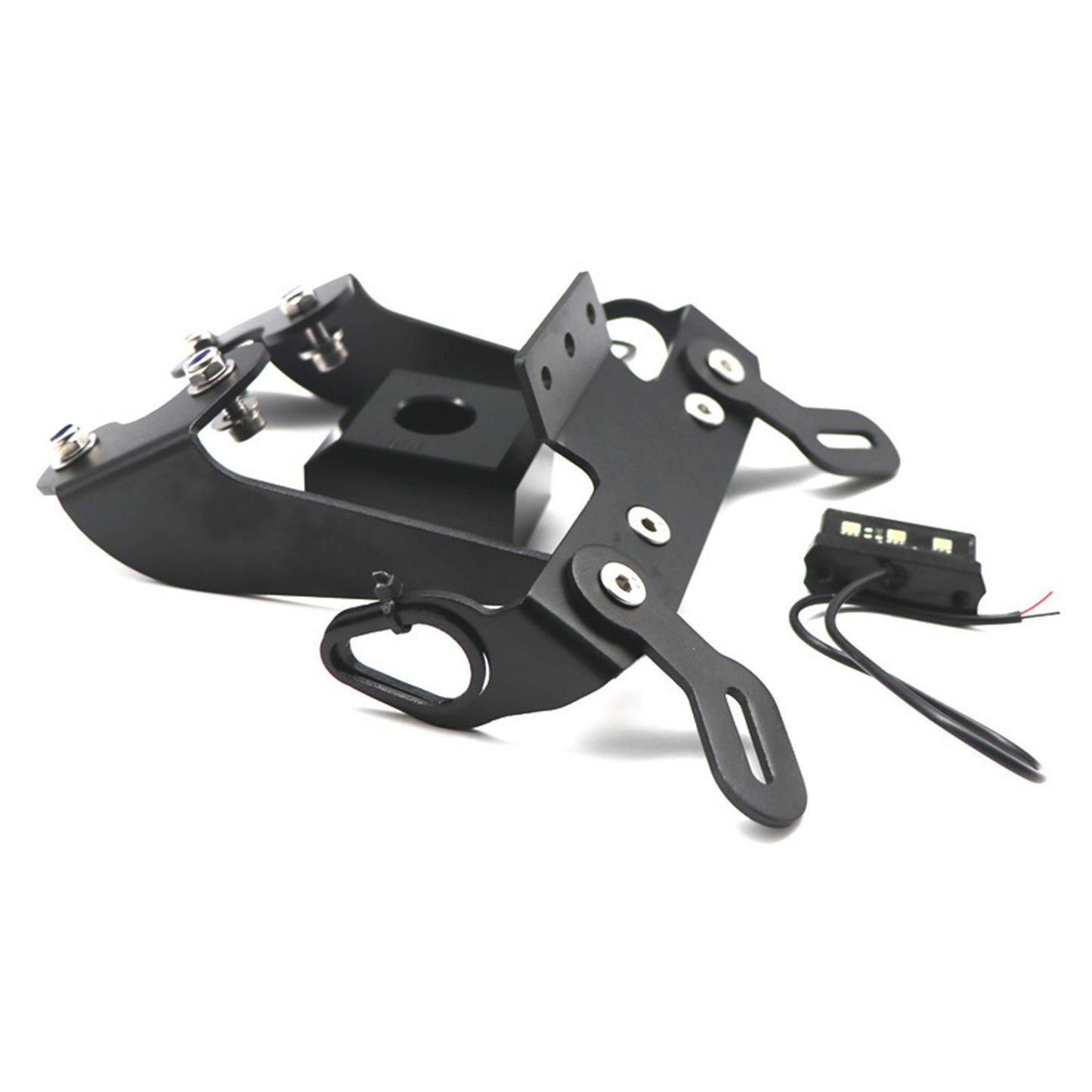 Rear License Plate Holder Bracket w/Lights for Yamaha MT-09 2017-2020 Acc