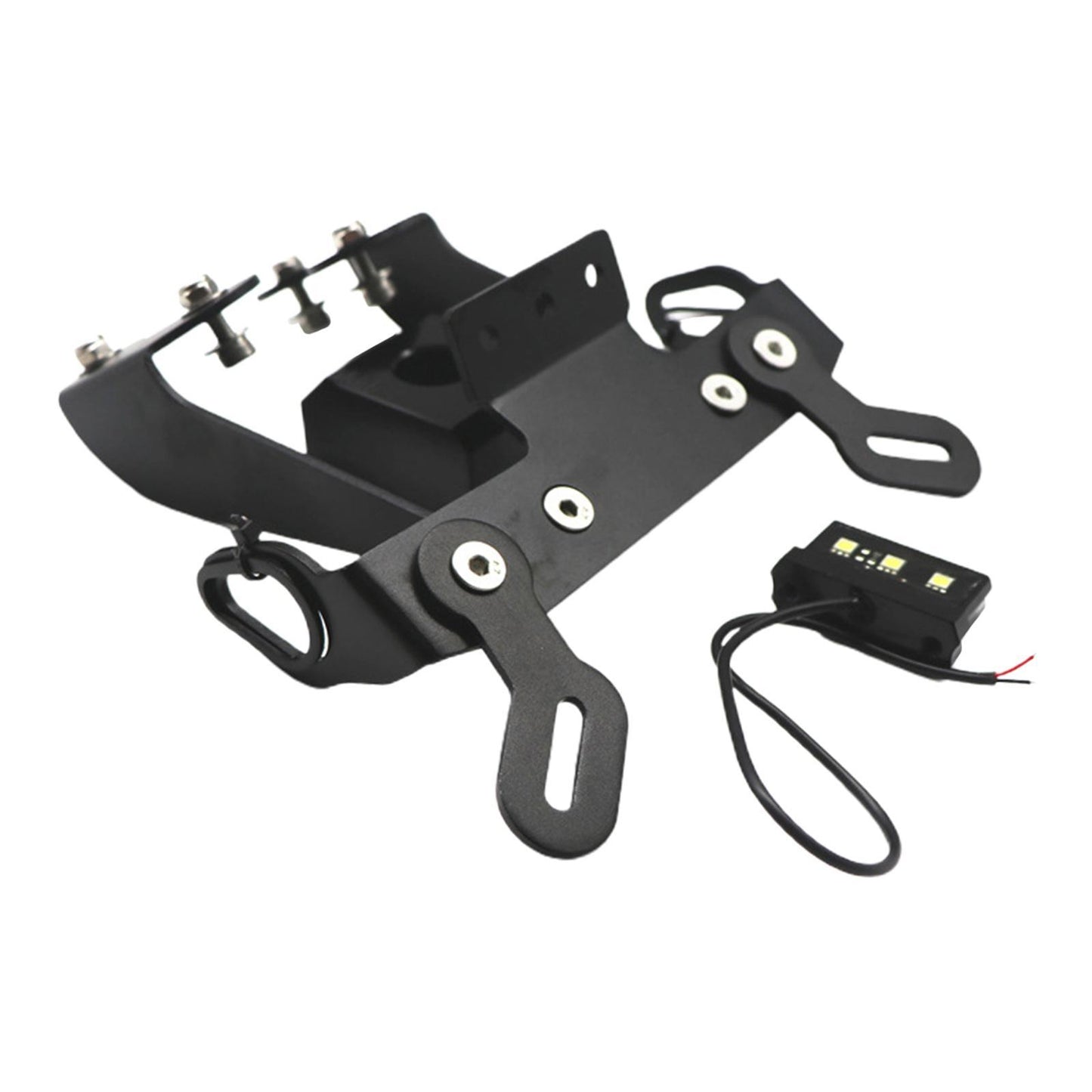 Rear License Plate Holder Bracket w/Lights for Yamaha MT-09 2017-2020 Acc