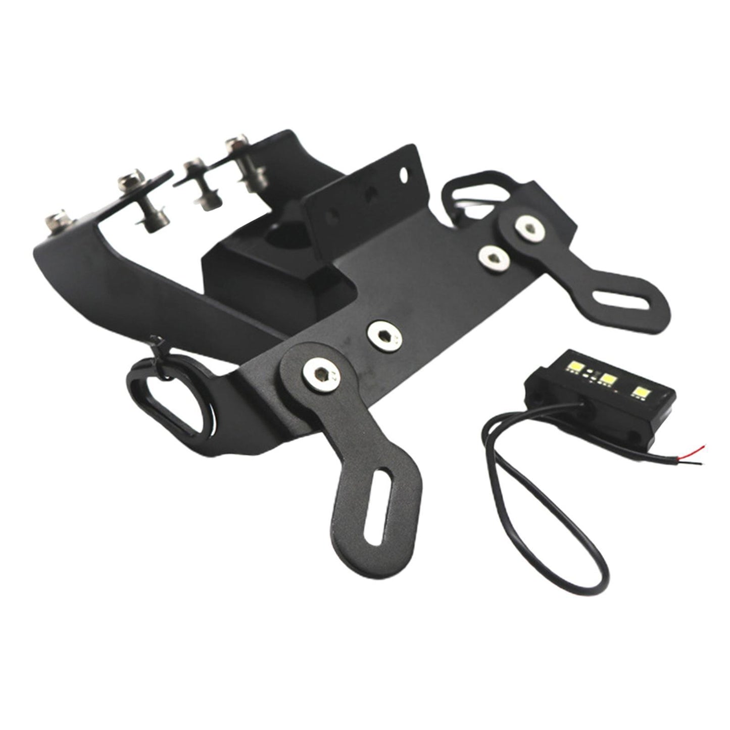 Rear License Plate Holder Bracket w/Lights for Yamaha MT-09 2017-2020 Acc
