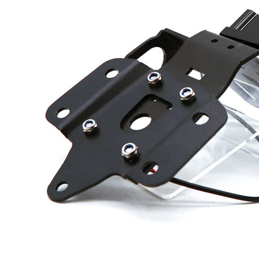 Rear License Plate Holder with LED Light Set for YAMAHA MT 07 FZ07