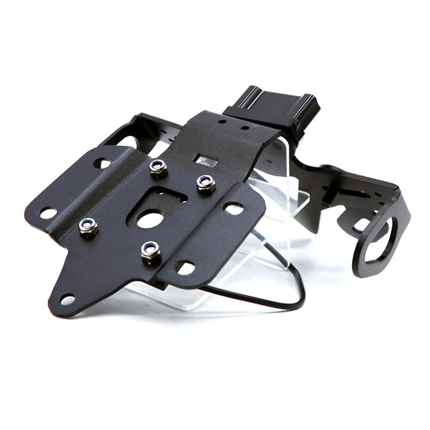 Rear License Plate Holder with LED Light Set for YAMAHA MT 07 FZ07