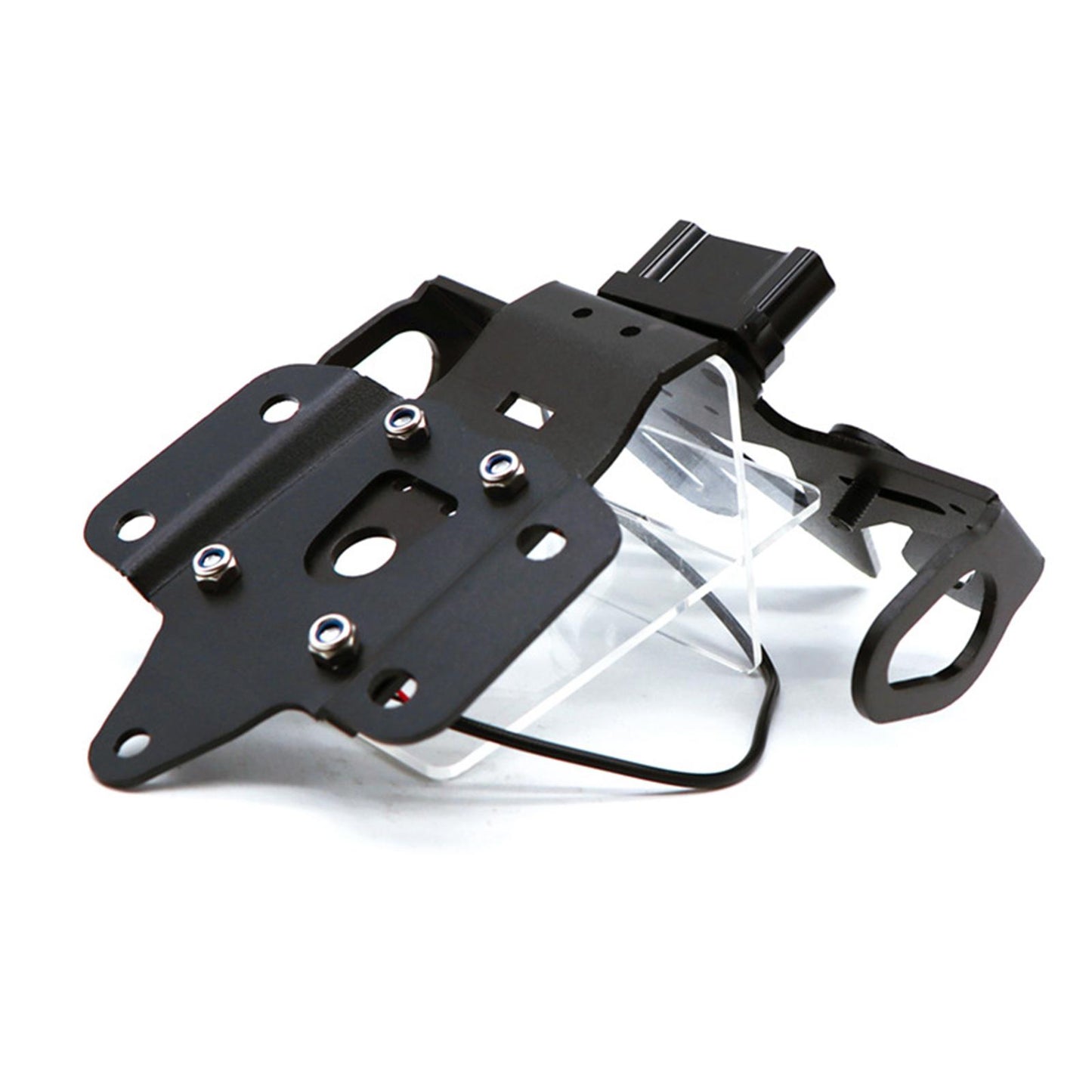 Rear License Plate Holder with LED Light Set for YAMAHA MT 07 FZ07
