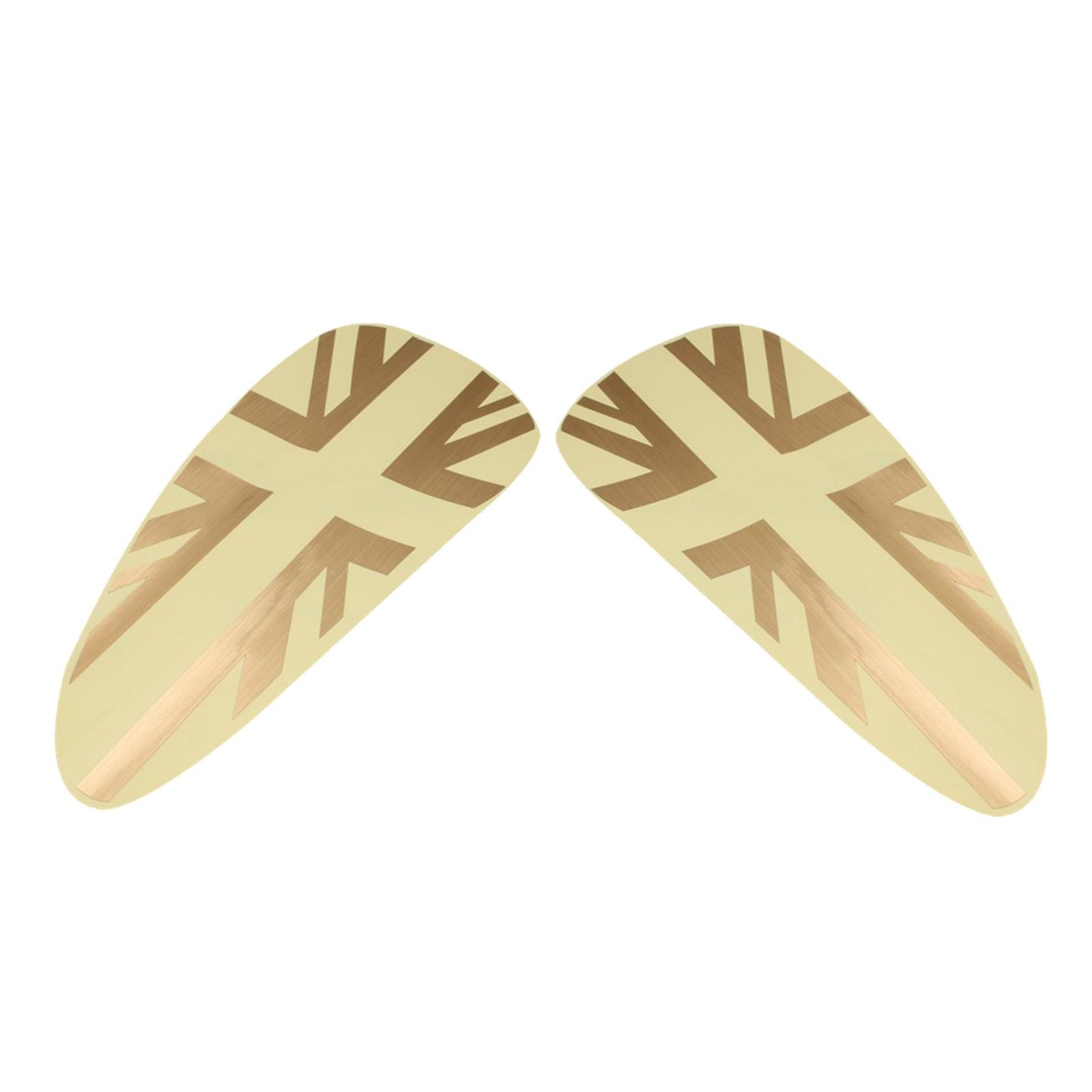 1 Pair Fuel Tank Sticker for Triumph Bobber T100 T120 Golden