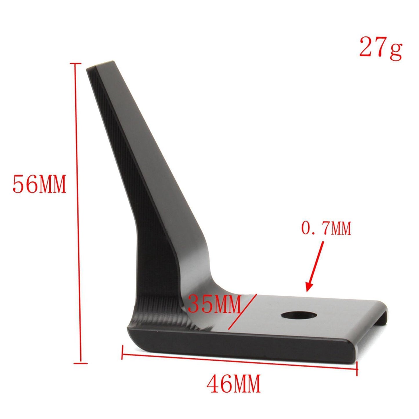 Kickstand Extension Kit for Harley Softail Cross Bones FLSTSB black