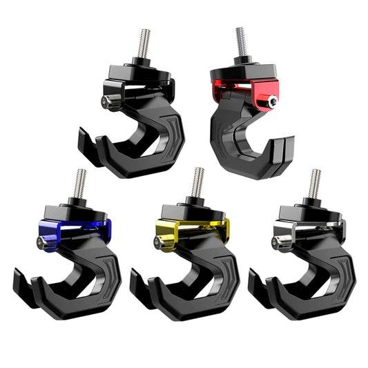 Motorcycle Scooter Luggage Helmet Holder Hook Bag Hanger With Screw Black