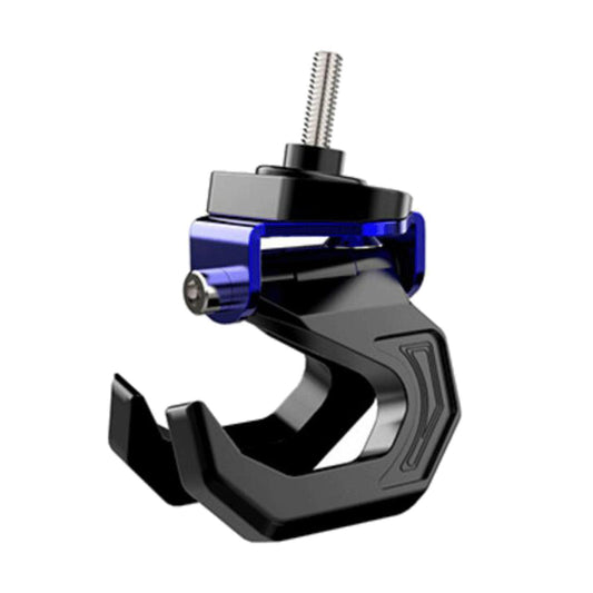 Motorcycle Scooter Luggage Helmet Holder Hook Bag Hanger With Screw Blue