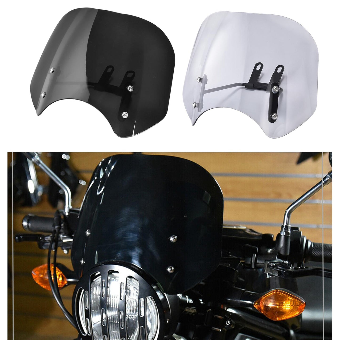 For Honda Rebel 300 CMX300 500 2020 Motorcycles Windshield Light Smoke