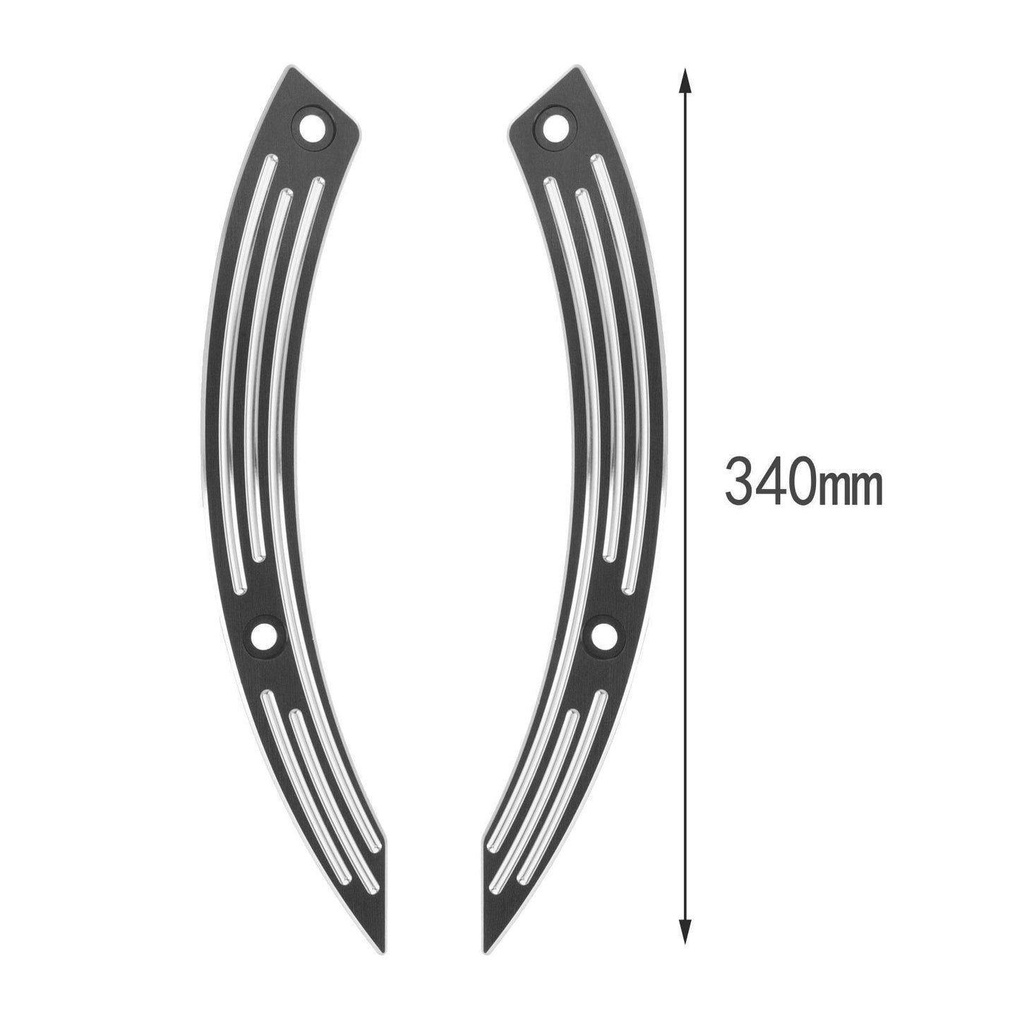 Motorbike Mudguard Side Cover For Honda CMX300 Rebel 17-19  Black