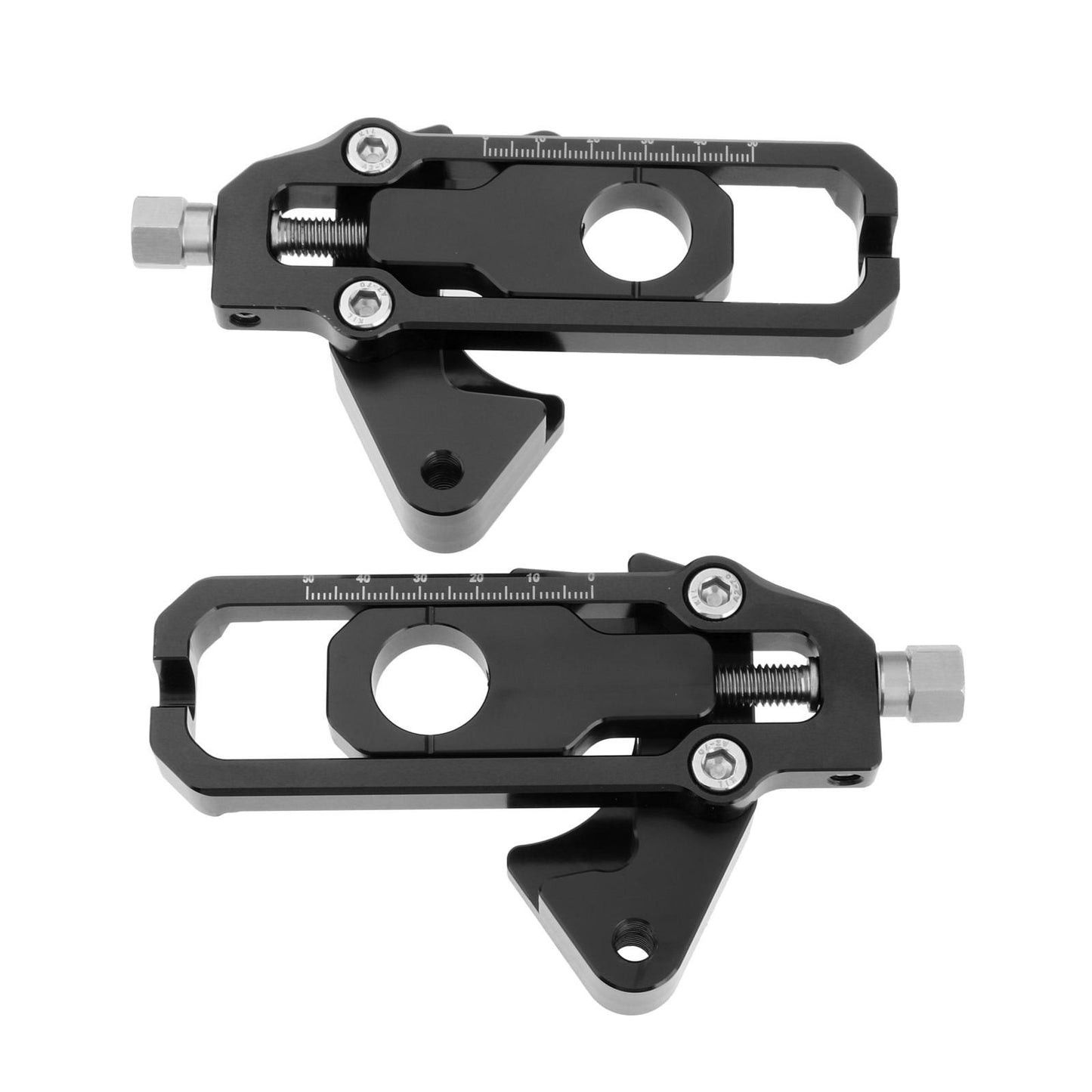 Rear Axle Spindle Chain Adjusters for Honda CB650F CBR650F Black