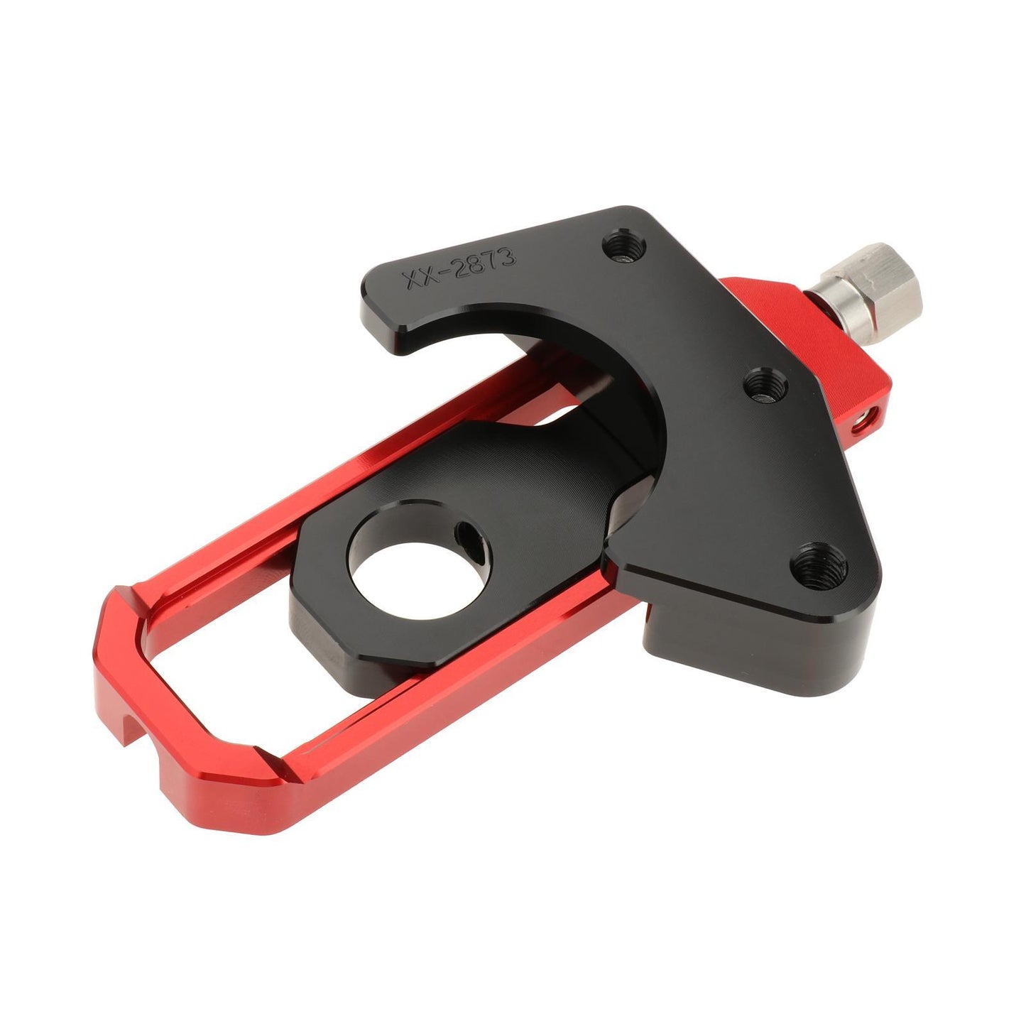 Rear Axle Spindle Chain Adjusters for Honda CB650F CBR650F Red