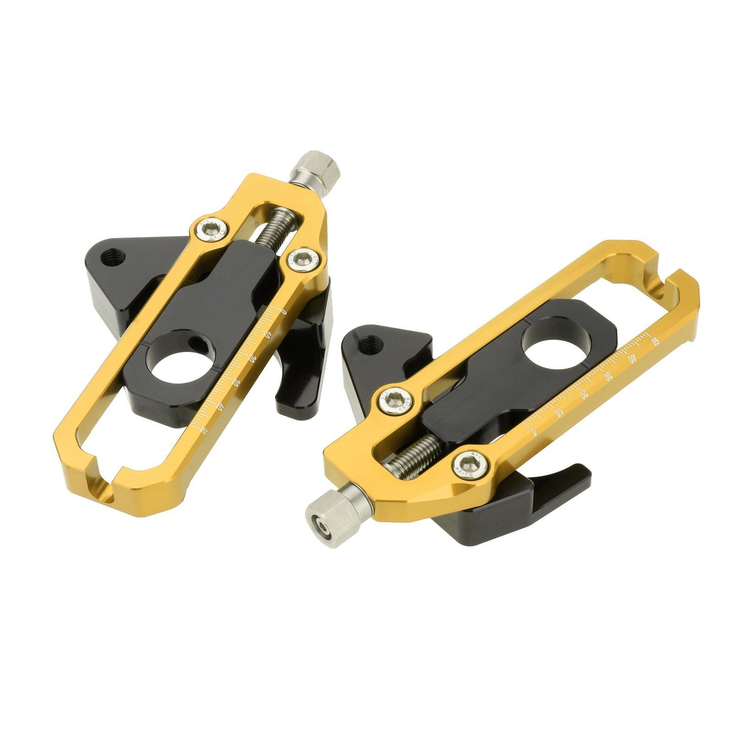 Rear Axle Spindle Chain Adjusters for Honda CB650F CBR650F Golden