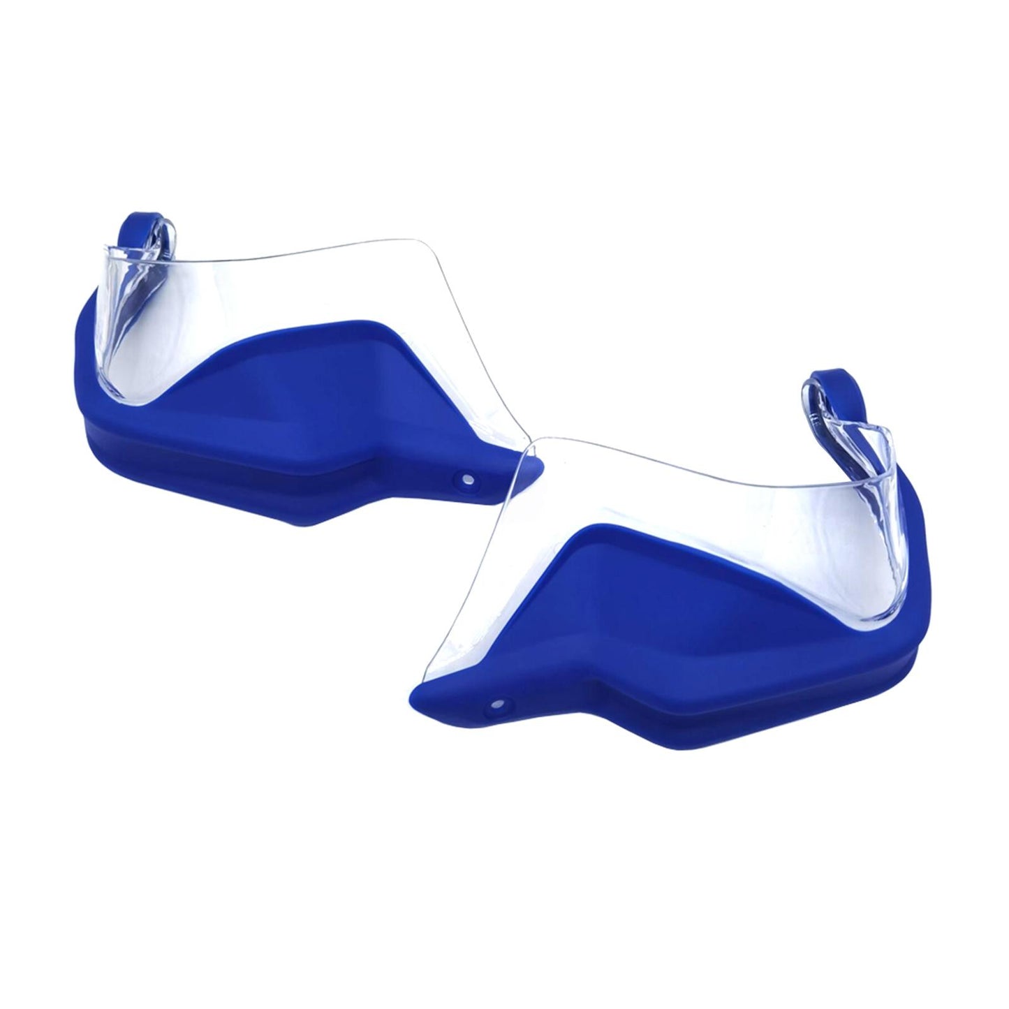 Motorcycle Hand Guard Hand Shield Protector Blue Transparent