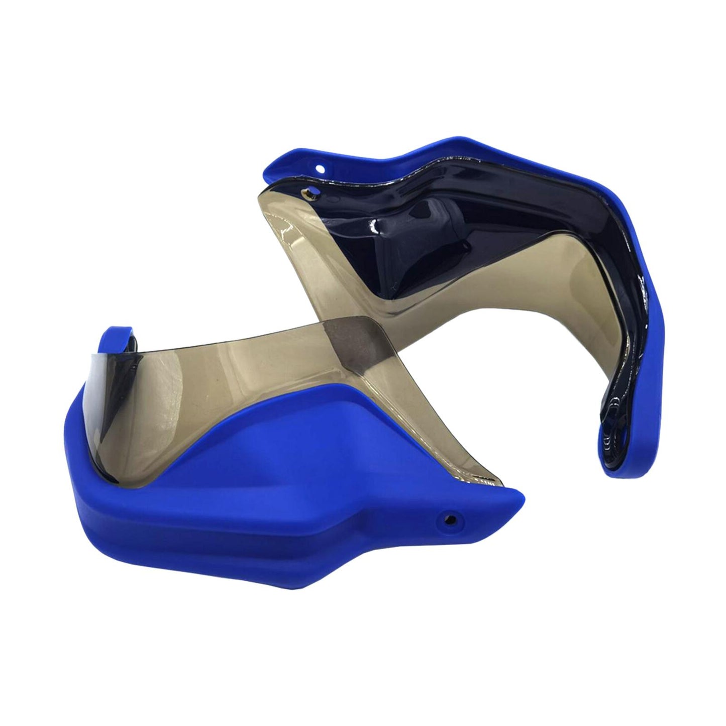 Motorcycle Hand Guard Hand Shield Protector Blue Brown