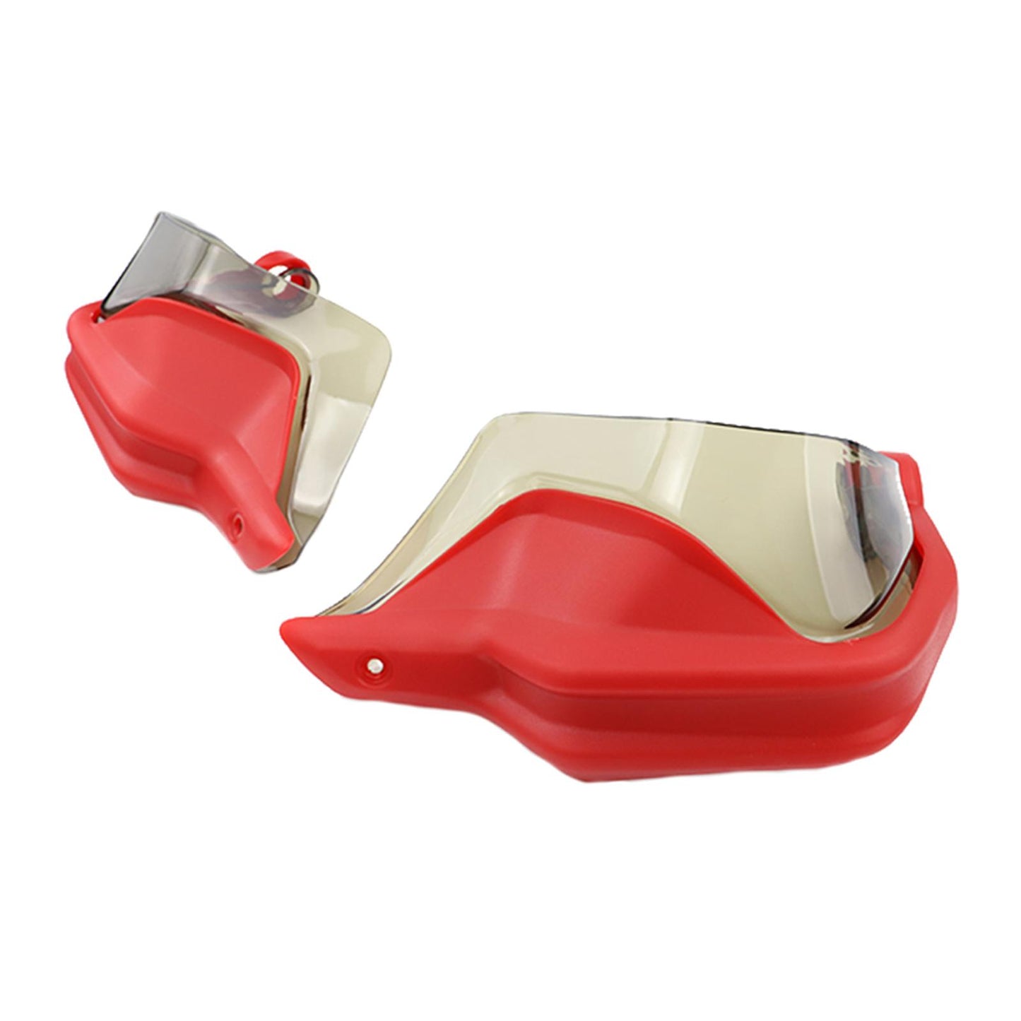 Motorcycle Hand Guard Hand Shield Protector Red Brown