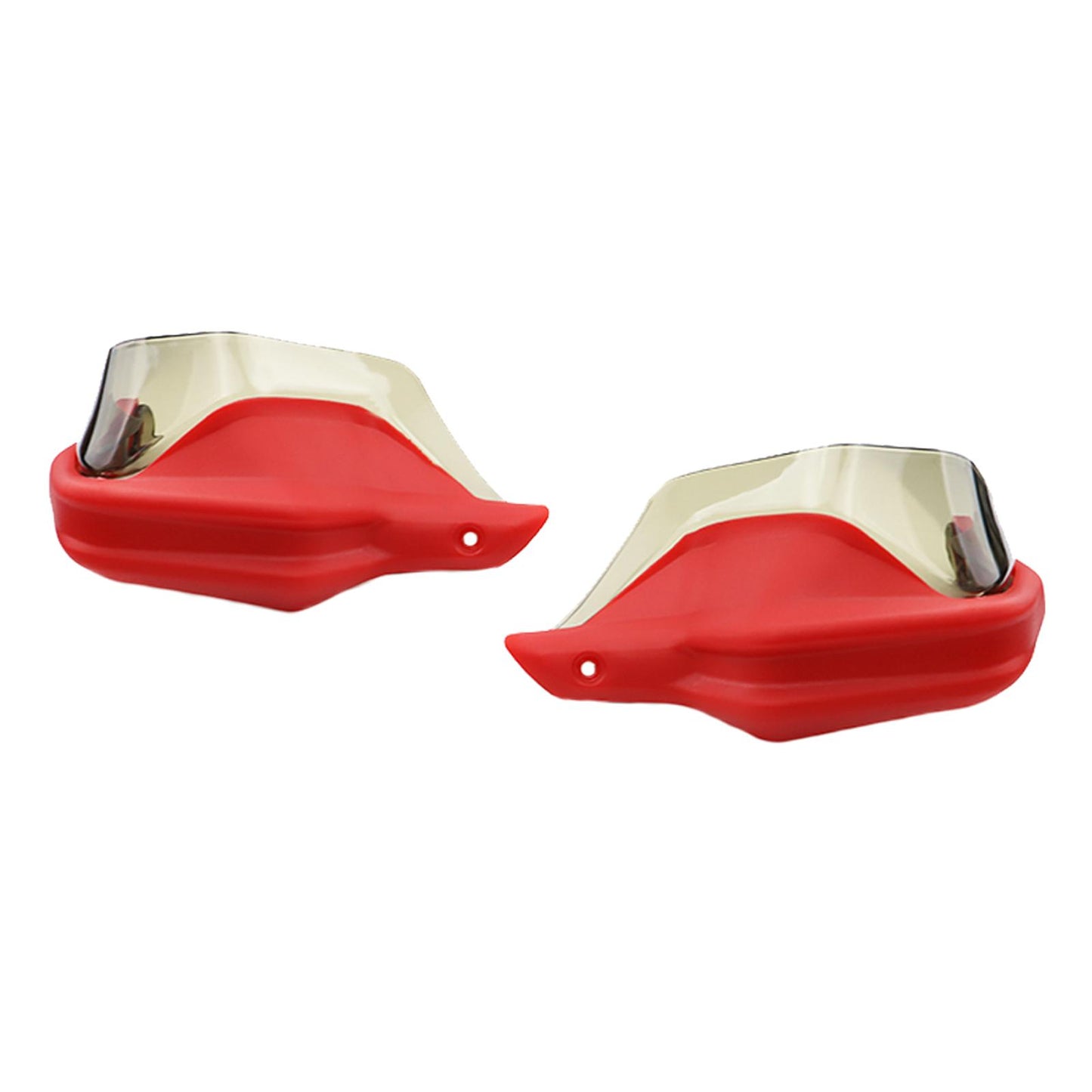 Motorcycle Hand Guard Hand Shield Protector Red Brown