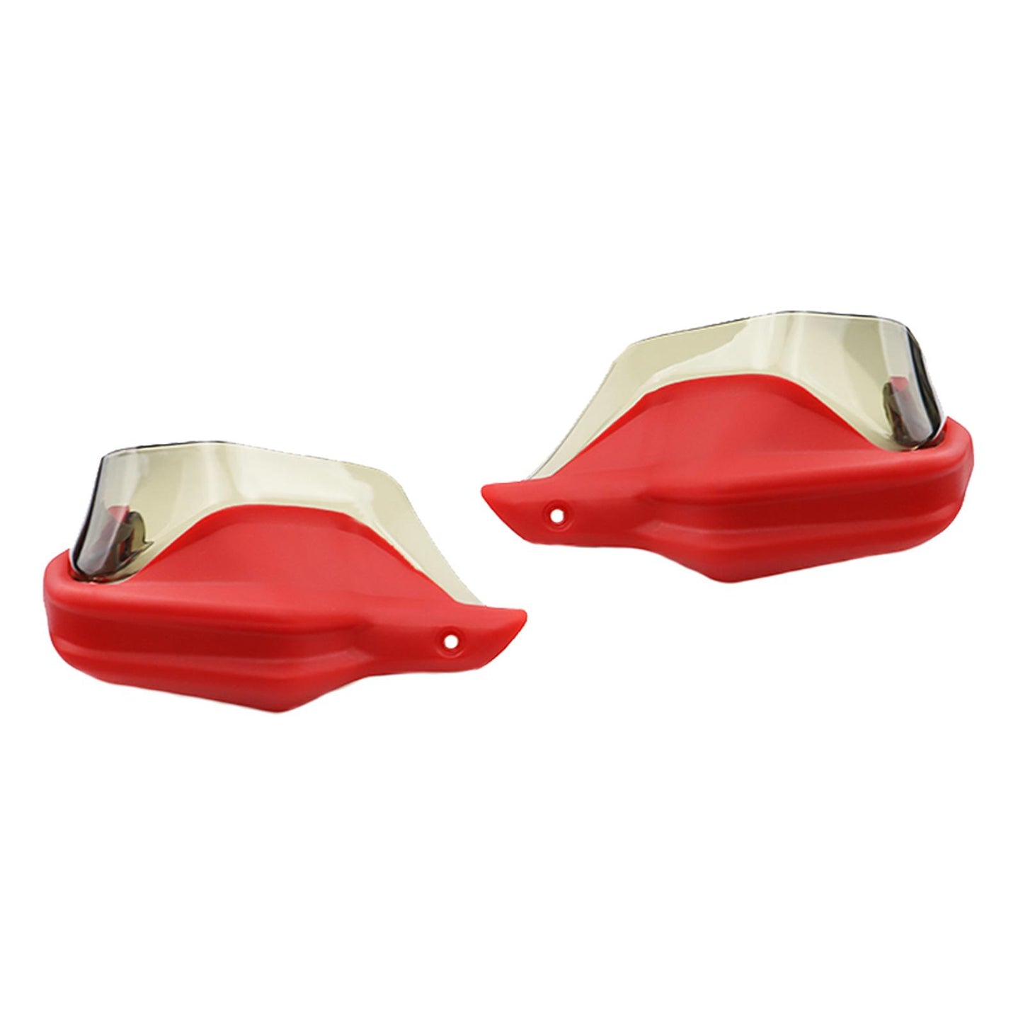 Motorcycle Hand Guard Hand Shield Protector Red Brown