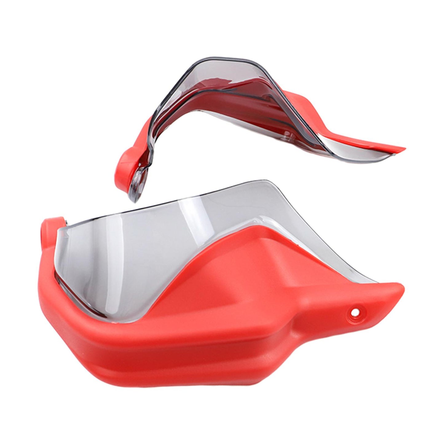 Motorcycle Hand Guard Hand Shield Protector Red Gray