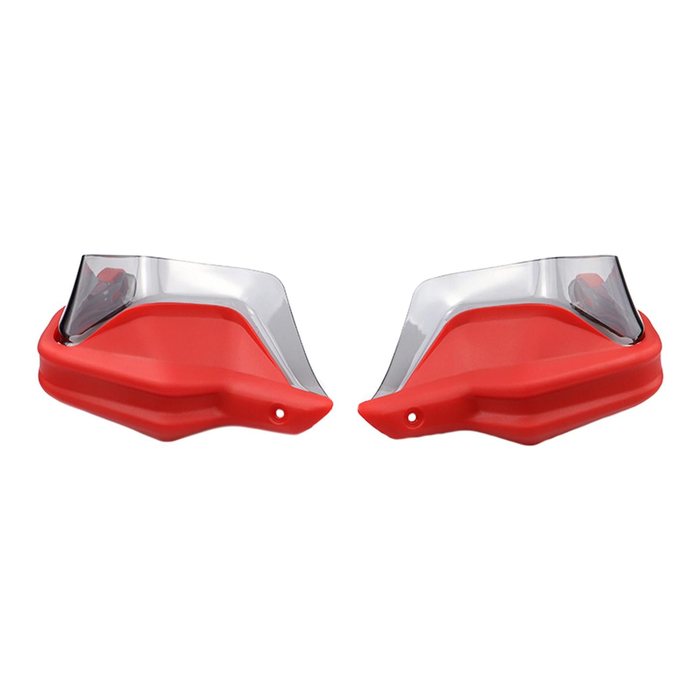 Motorcycle Hand Guard Hand Shield Protector Red Gray