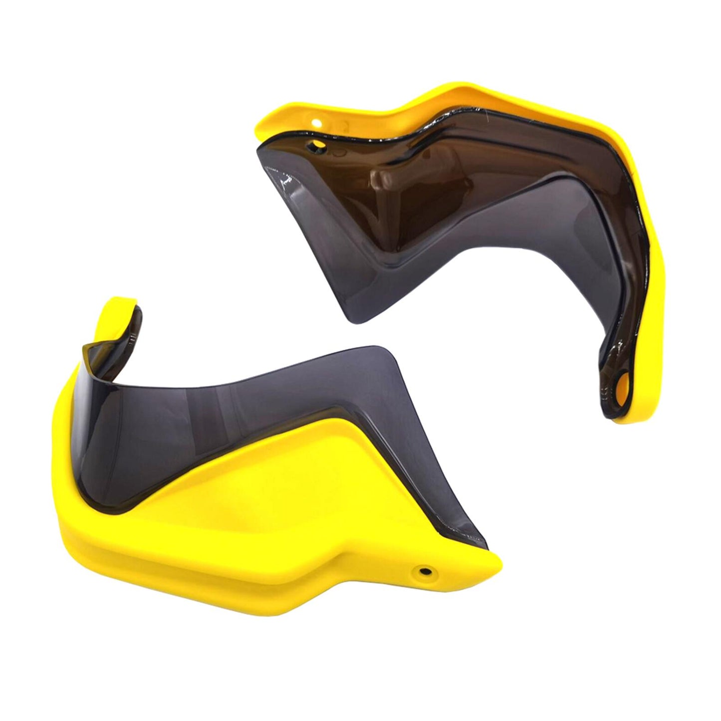 Motorcycle Hand Guard Hand Shield Protector Yellow Gray