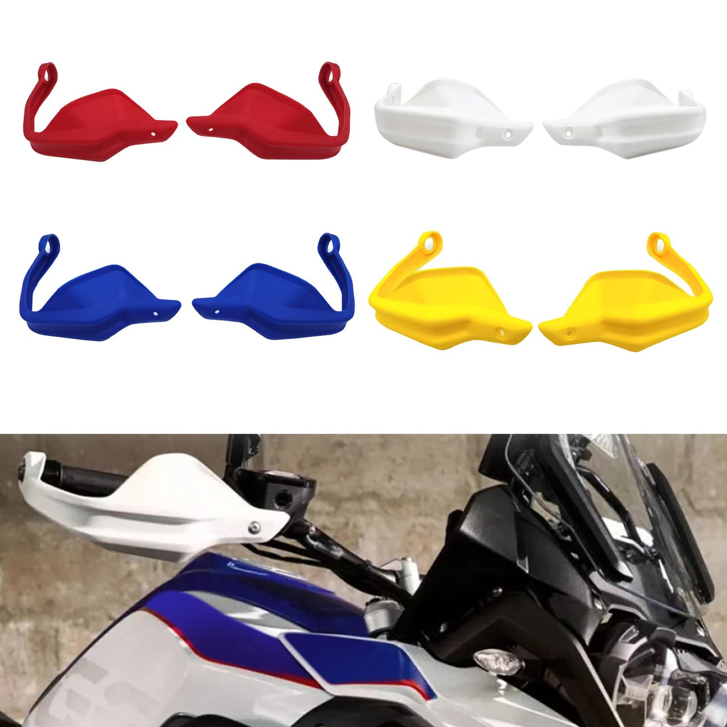 Motorbike Handguard Replacement for BMW R1200GS LC ADV S1000XR F800GS ADV Red