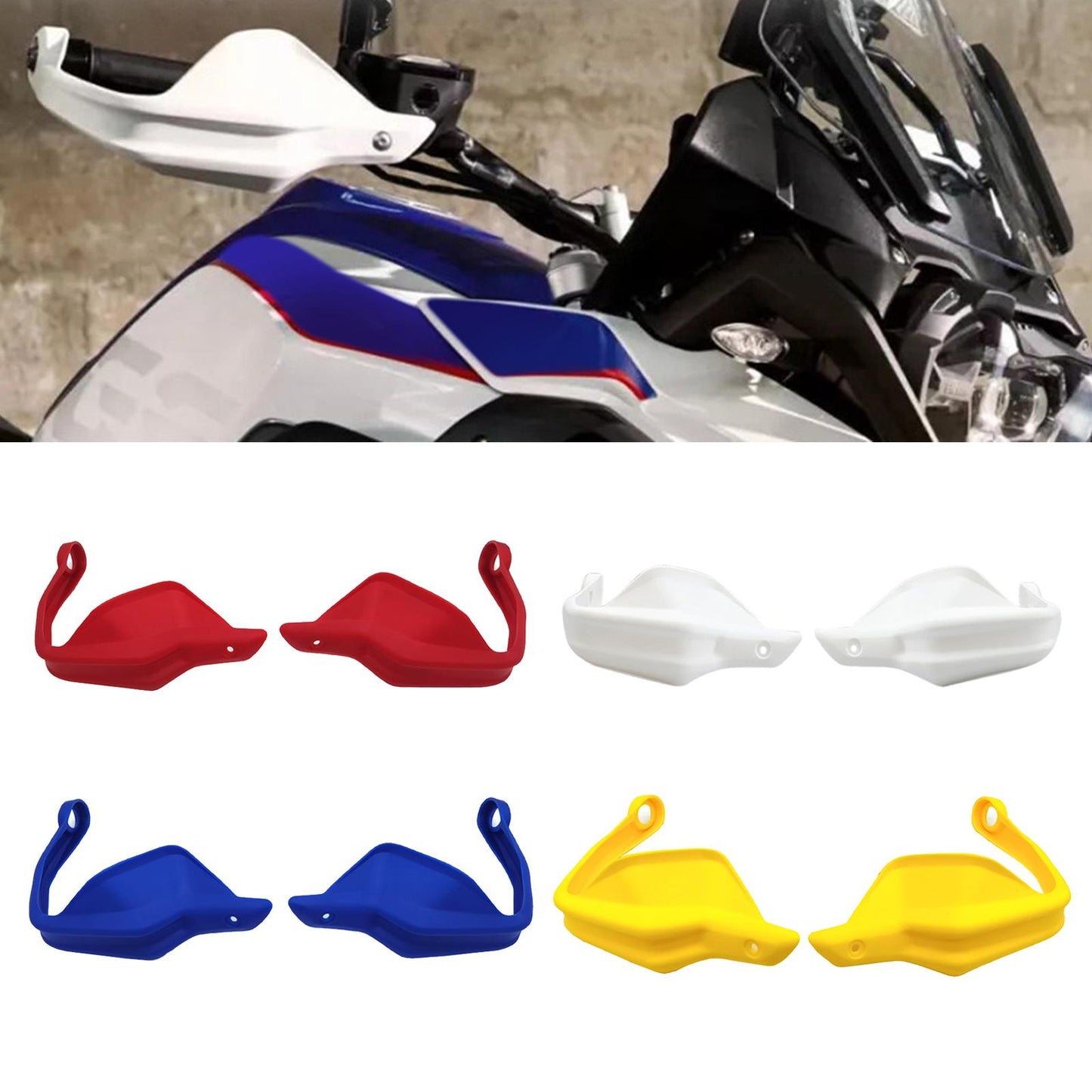 Motorbike Handguard Replacement for BMW R1200GS LC ADV S1000XR F800GS ADV Red