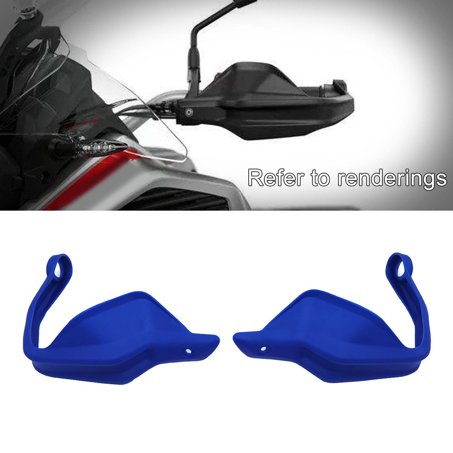 Motorbike Handguard Replacement for BMW R1200GS LC ADV S1000XR F800GS ADV Blue