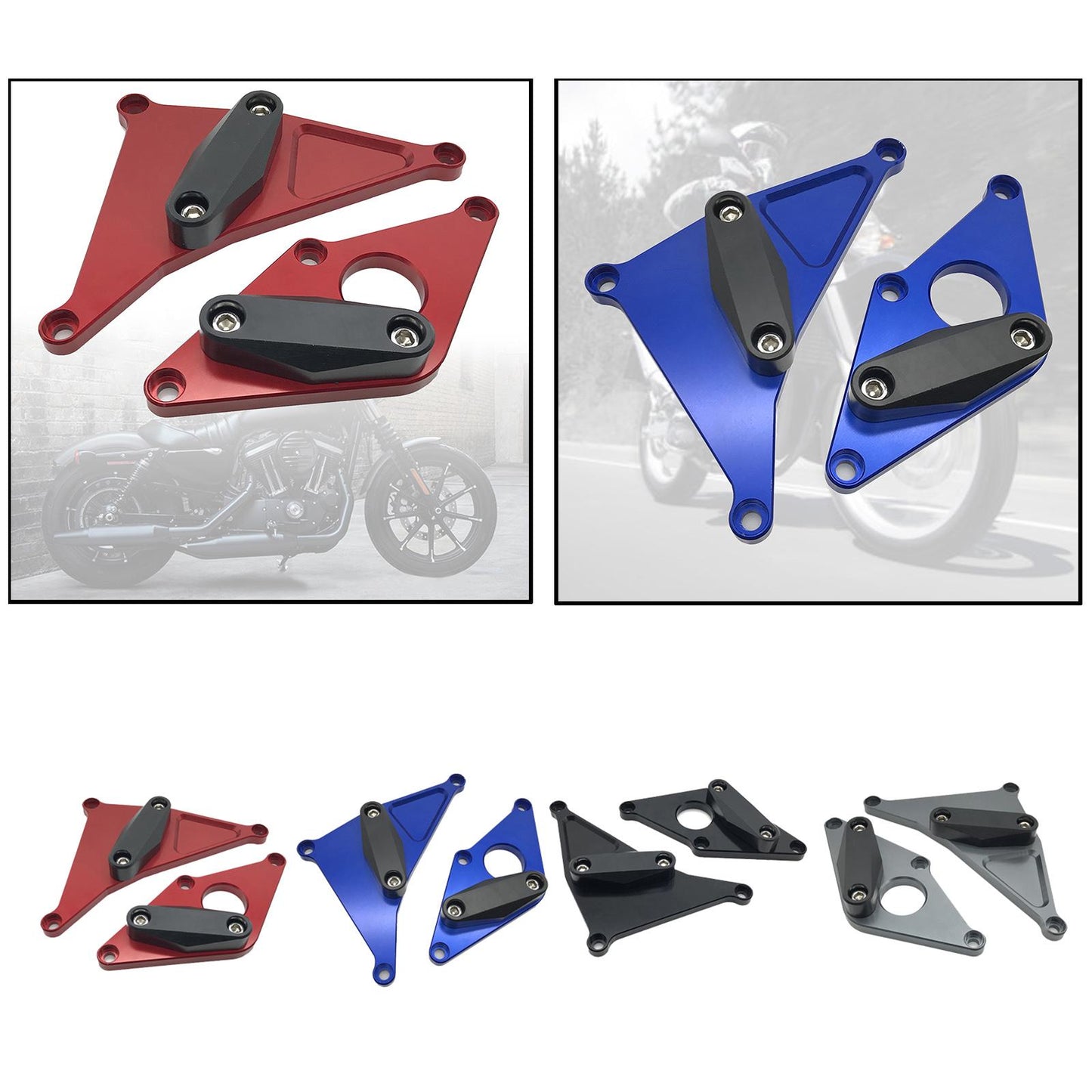CNC Engine Case Clutch Guard Protector For SUZUKI SV650 2016-2018 Black
