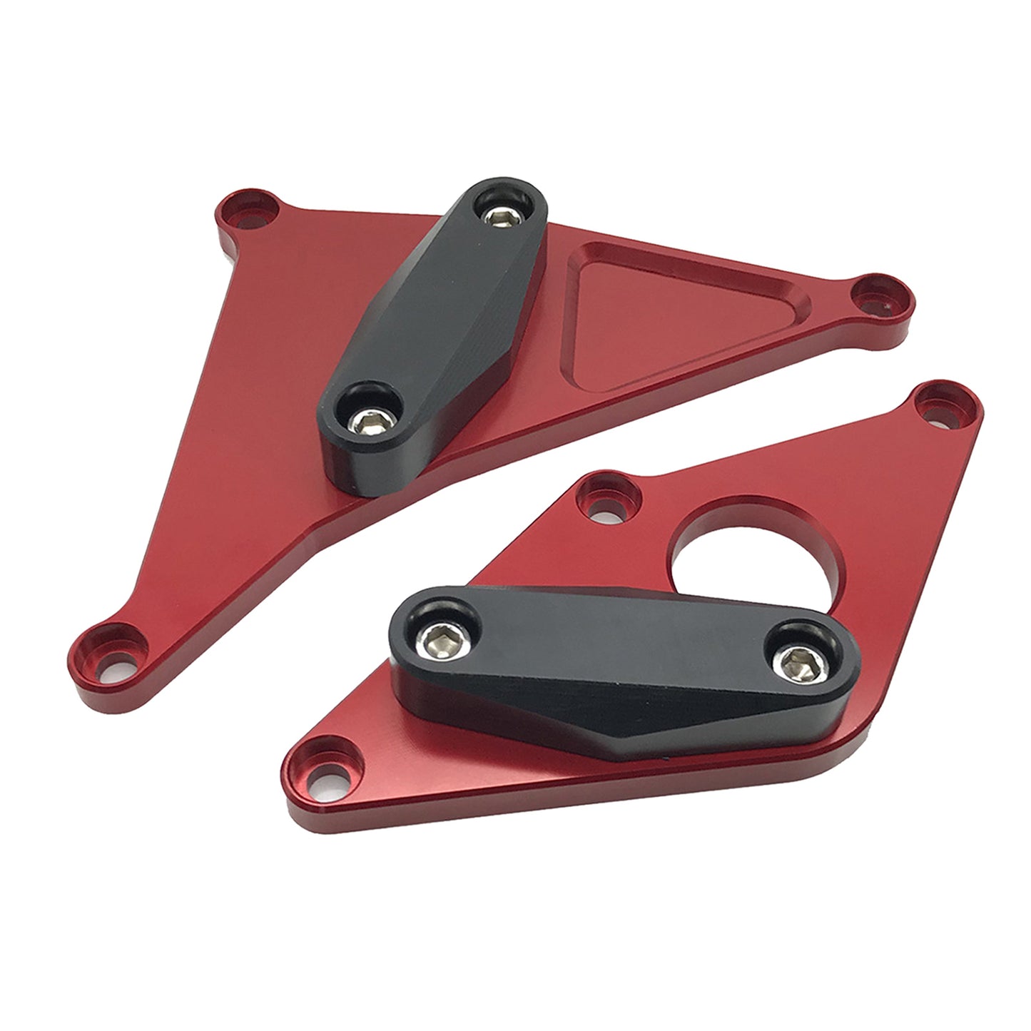 CNC Engine Case Clutch Guard Protector For SUZUKI SV650 2016-2018 Red