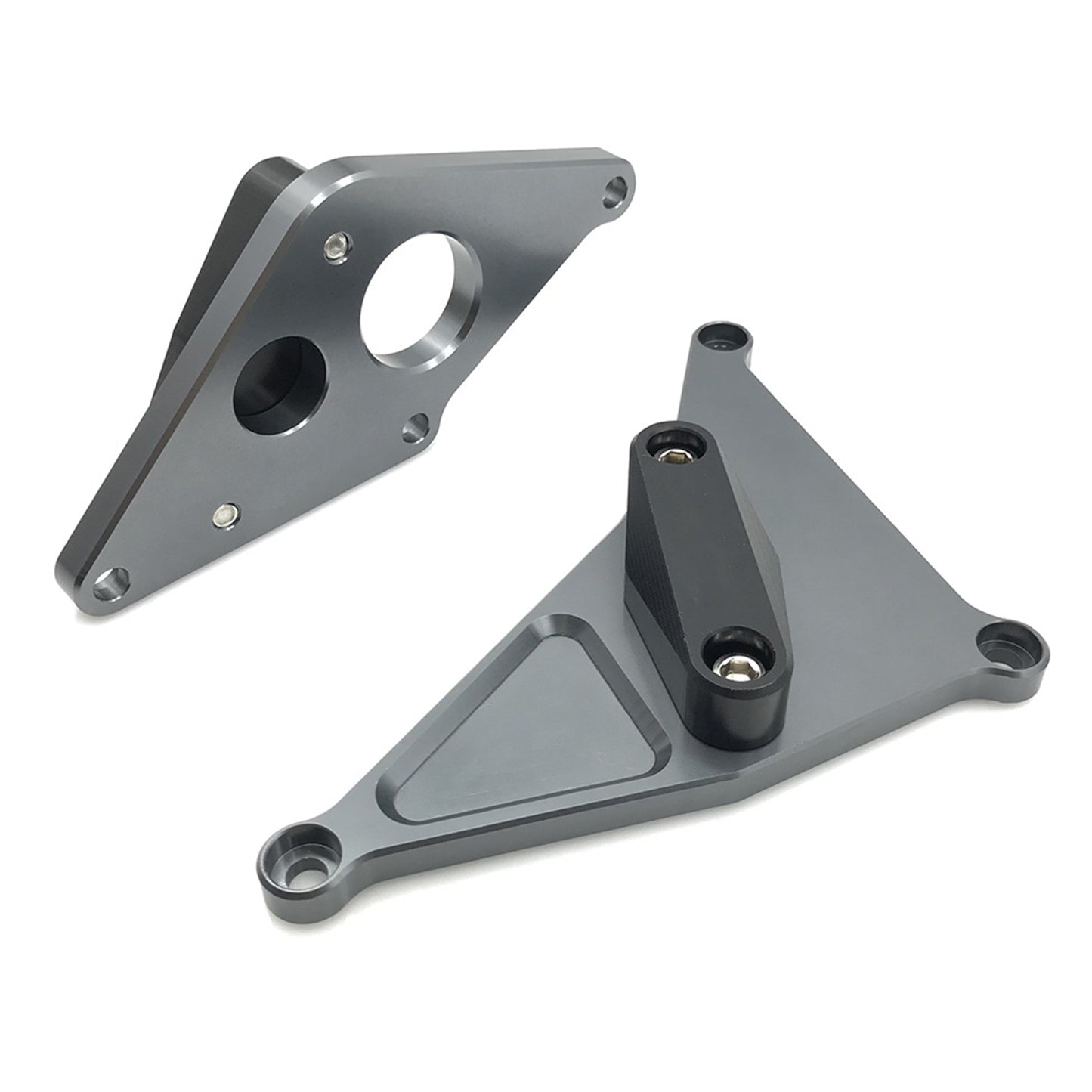CNC Engine Case Clutch Guard Protector For SUZUKI SV650 2016-2018 Gray