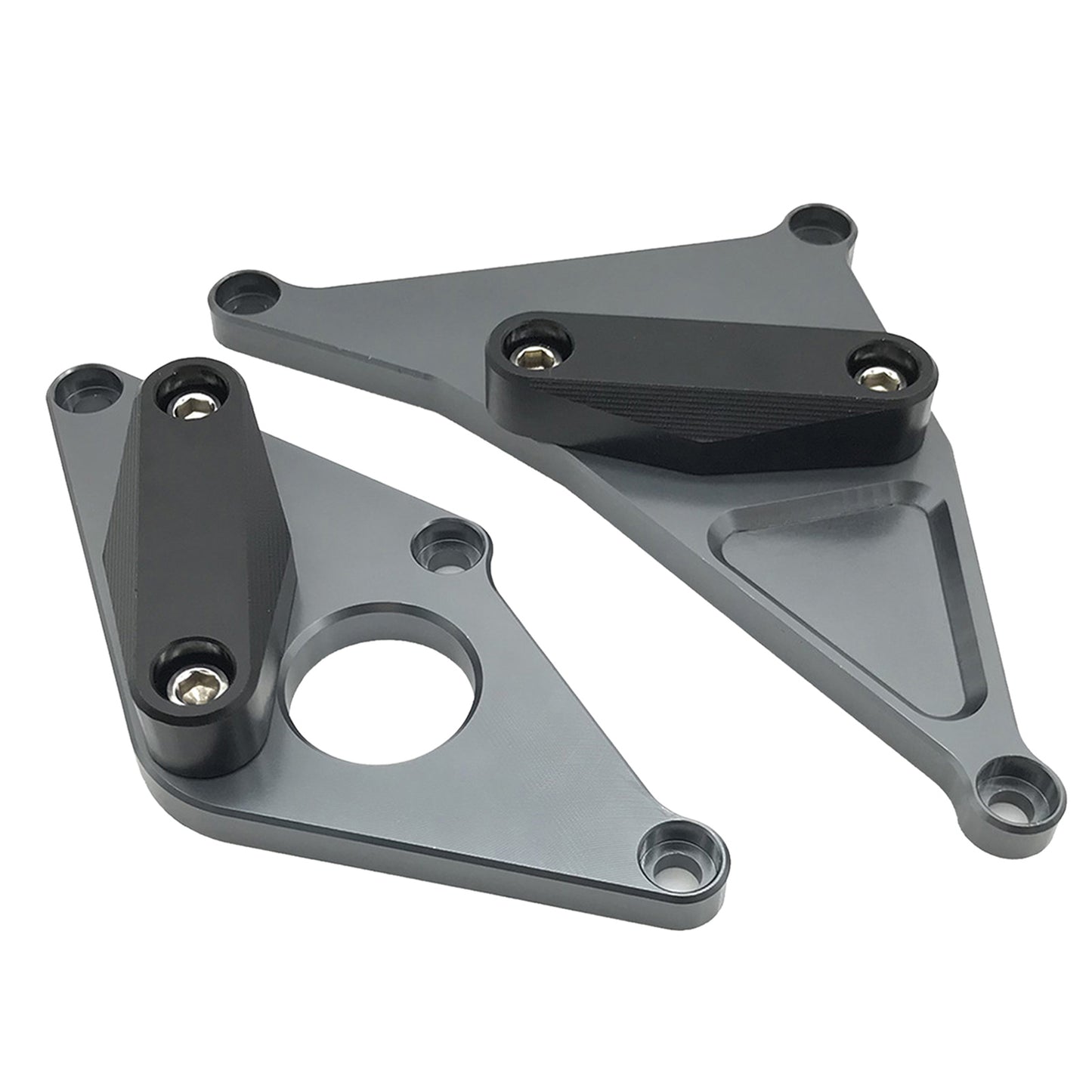 CNC Engine Case Clutch Guard Protector For SUZUKI SV650 2016-2018 Gray
